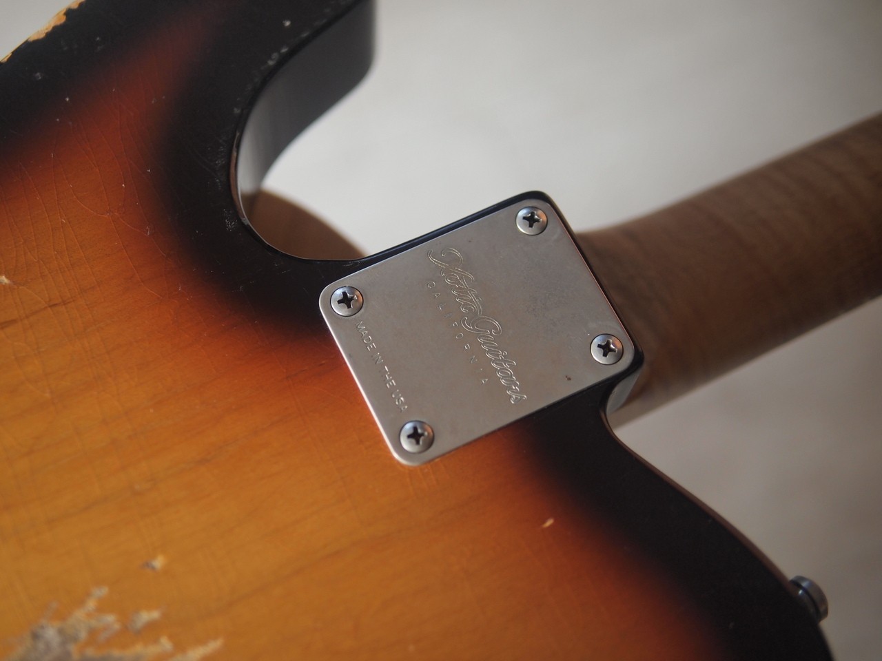 Xotic XTC-1 Sunburst Heavy Aged – Roasted Flame Maple Neck Electric Guitar