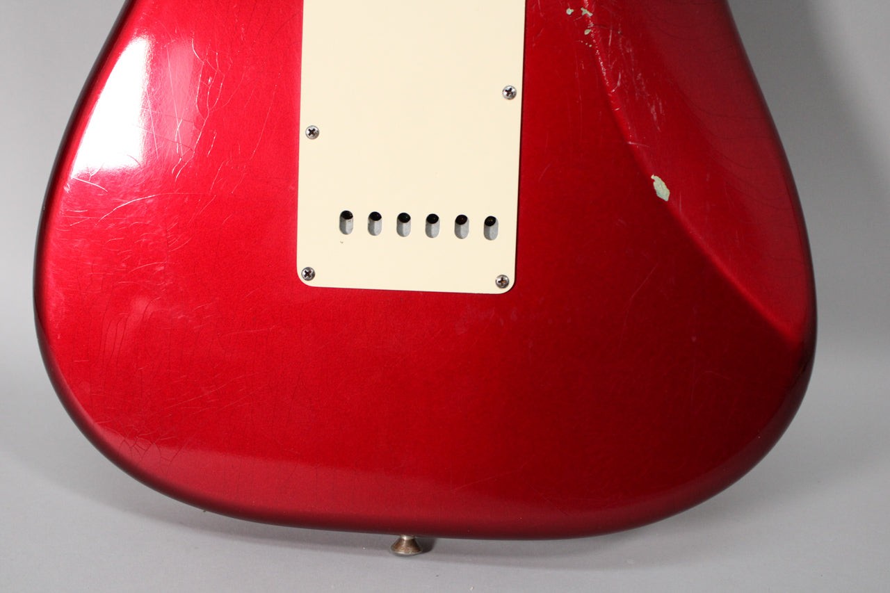 2002 Fender Custom Shop 1960 Stratocaster Candy Apple Red Relic w/OHSC
