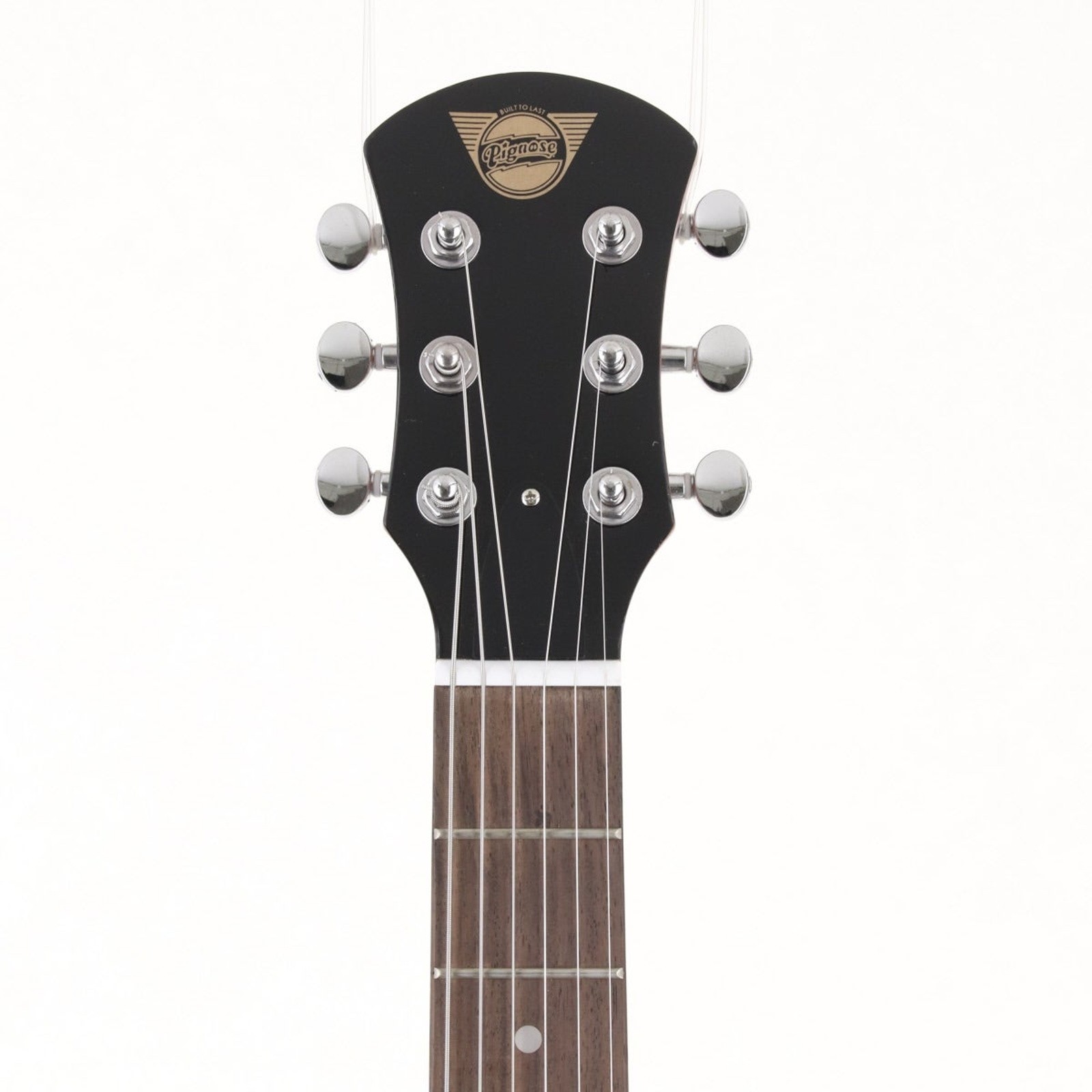 Pignose PGG-200MH Travel Guitar Used Basswood Body Mahogany w/Soft Case