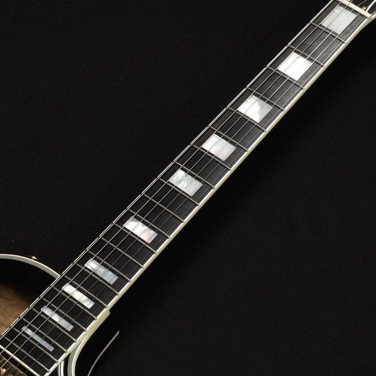 Epiphone Inspired by Gibson Custom Les Paul Custom Quilt Cobra Burst #GG2ma
