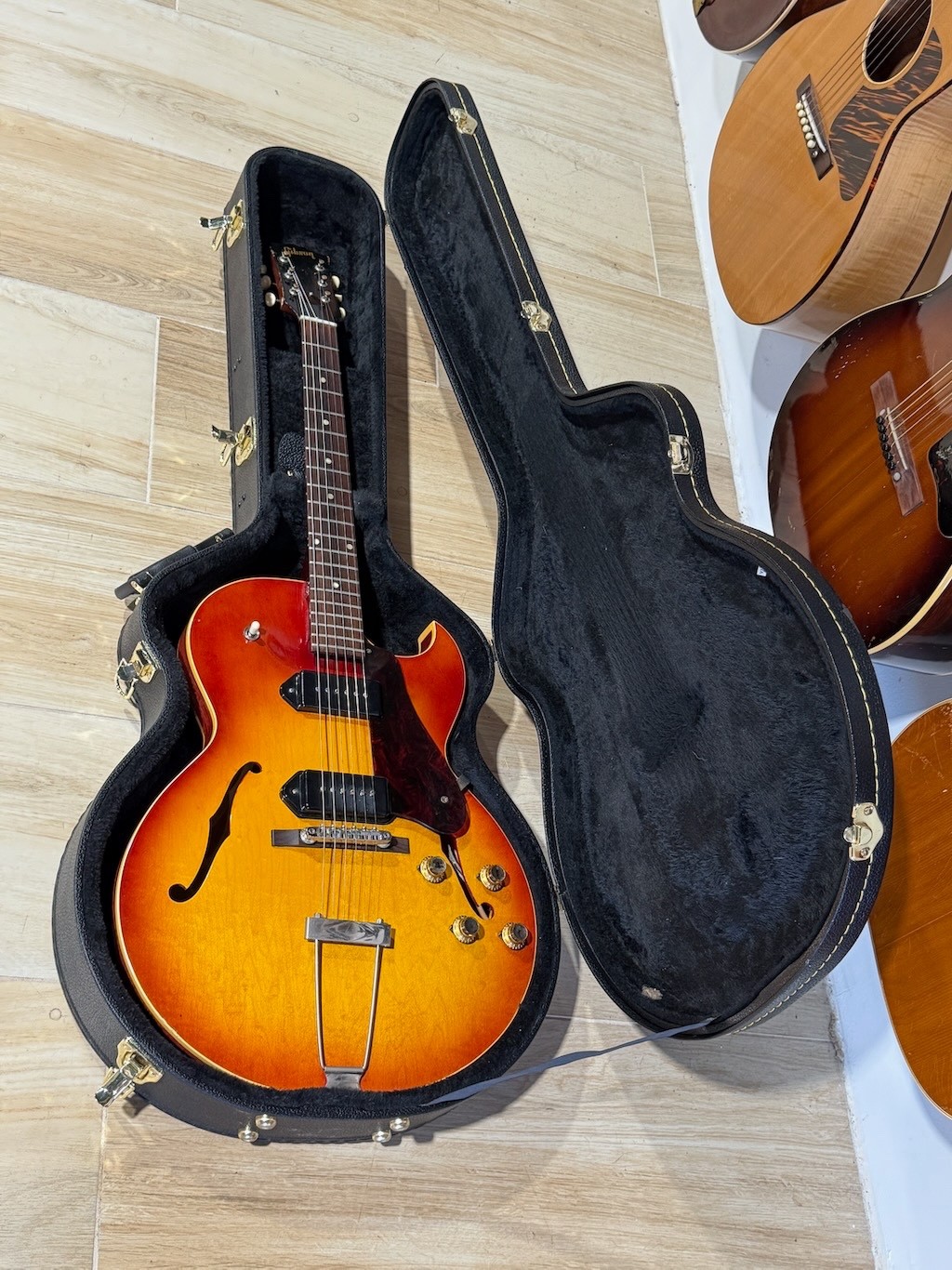 1961 Gibson ES-125TCD a very rare early production all original clean example.