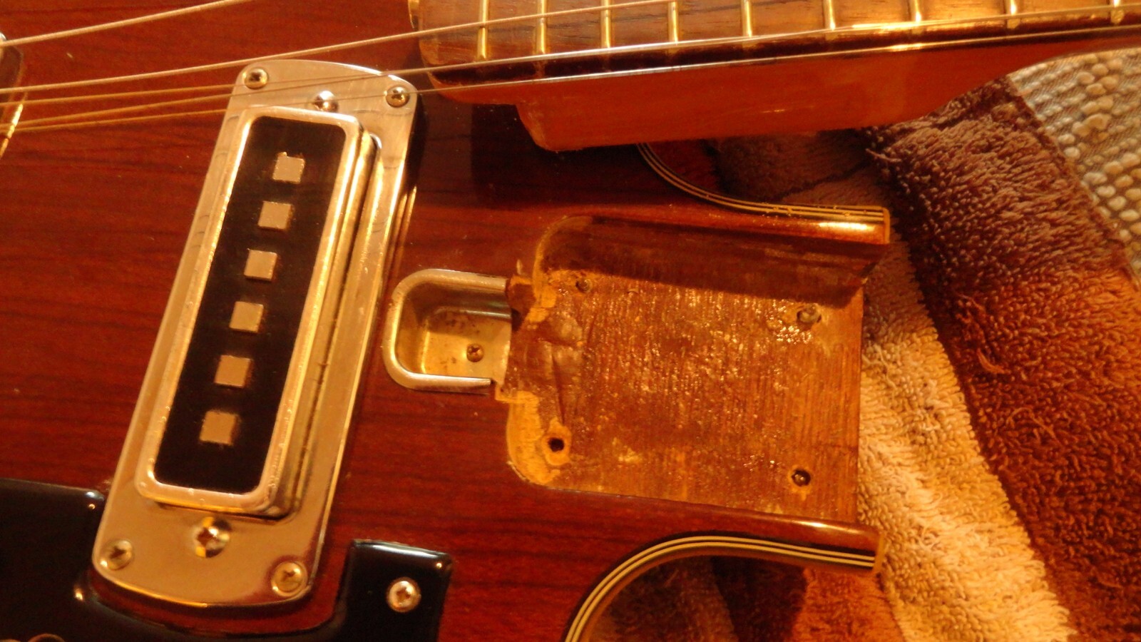 Teisco Del Rey semi hollowbody vintage 60’s electric guitar
