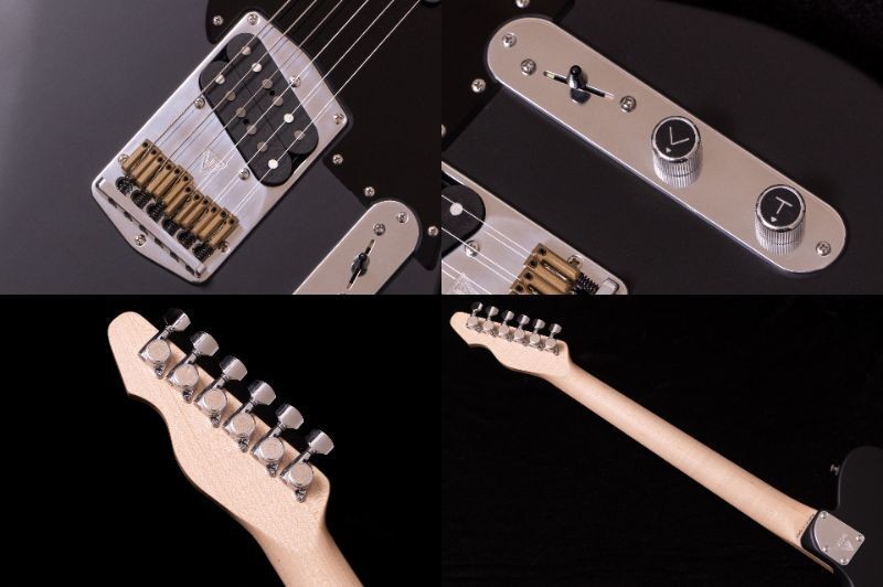 Electric Guitar Valiant Guitars Titan Nero 2025 Black HS Set Ukraine