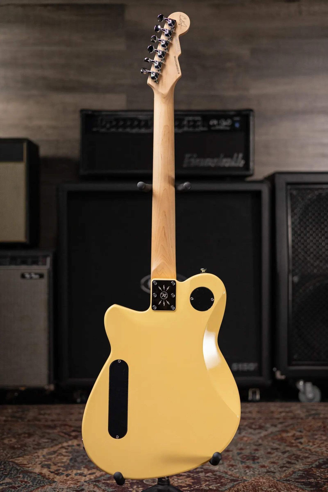 Reverend Chris Freeman Signature Electric Guitar – Powder Yellow