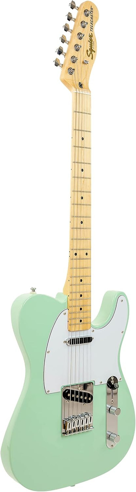 Fender Squier Affinity Telecaster Surf Green Bundle Lightweight C Neck Kit