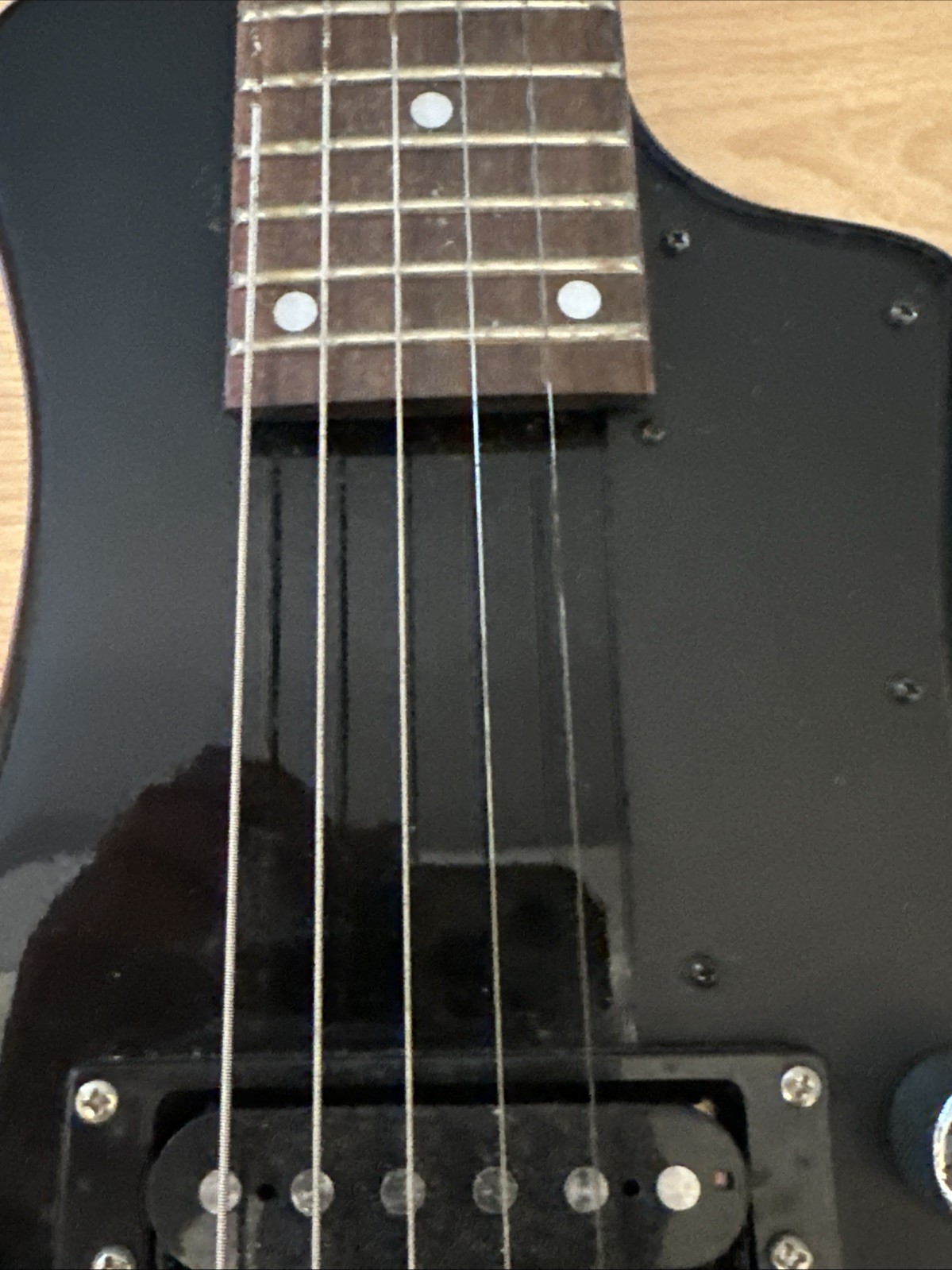 Brownsville New York Mini Travel Guitar Stylish Functional Electric Guitar