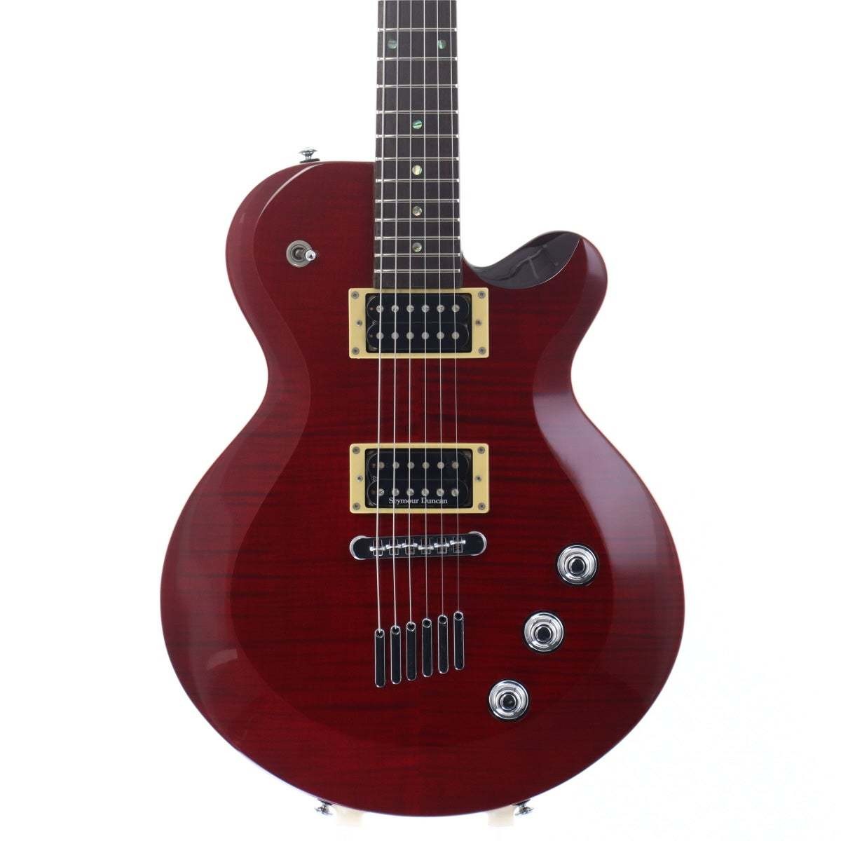 Yamaha AES620 Transparent Dark Red Used Electric Guitar 2005