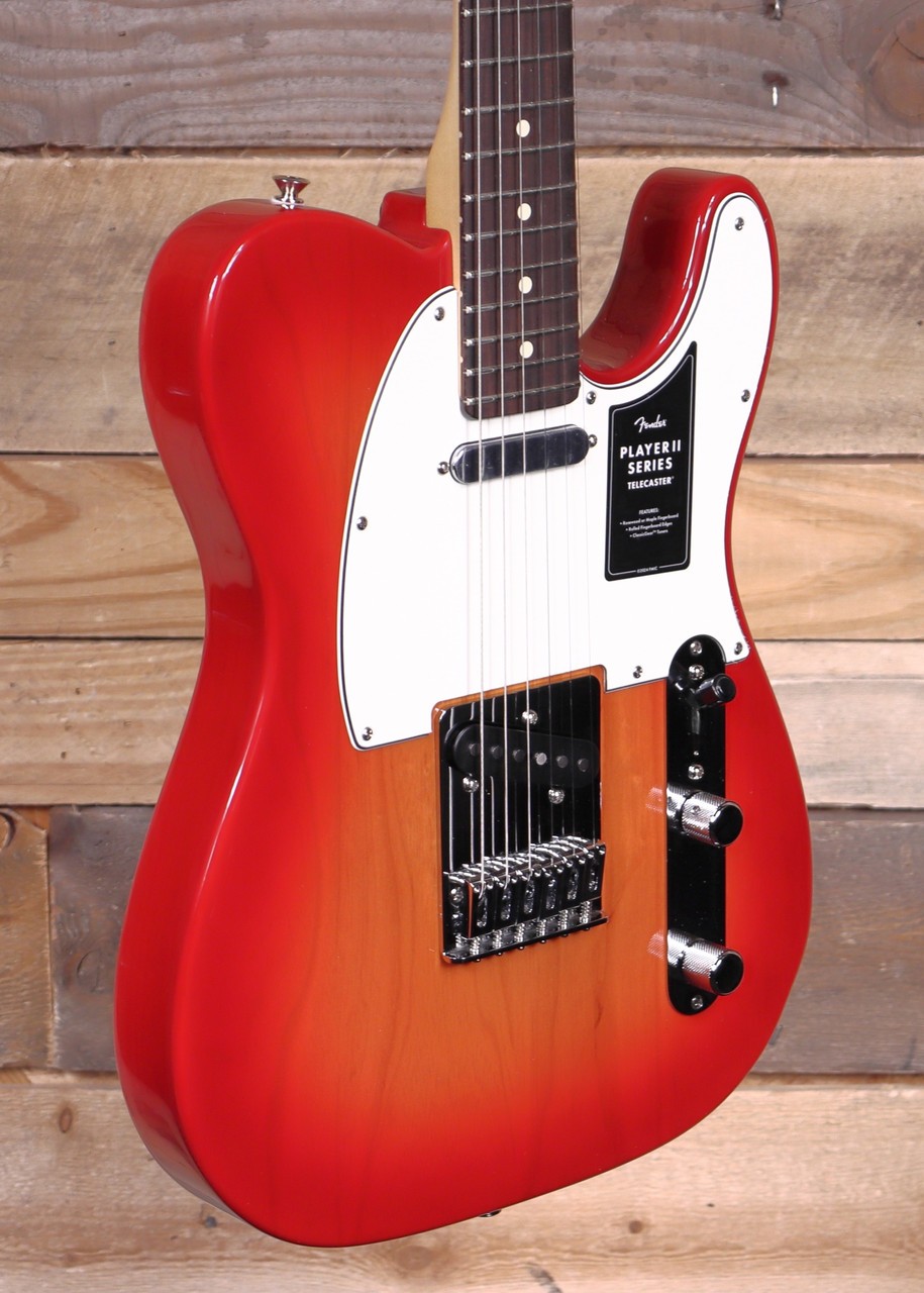 Fender Player II Telecaster Aged Cherry Burst w/ Rosewood Fingerboard