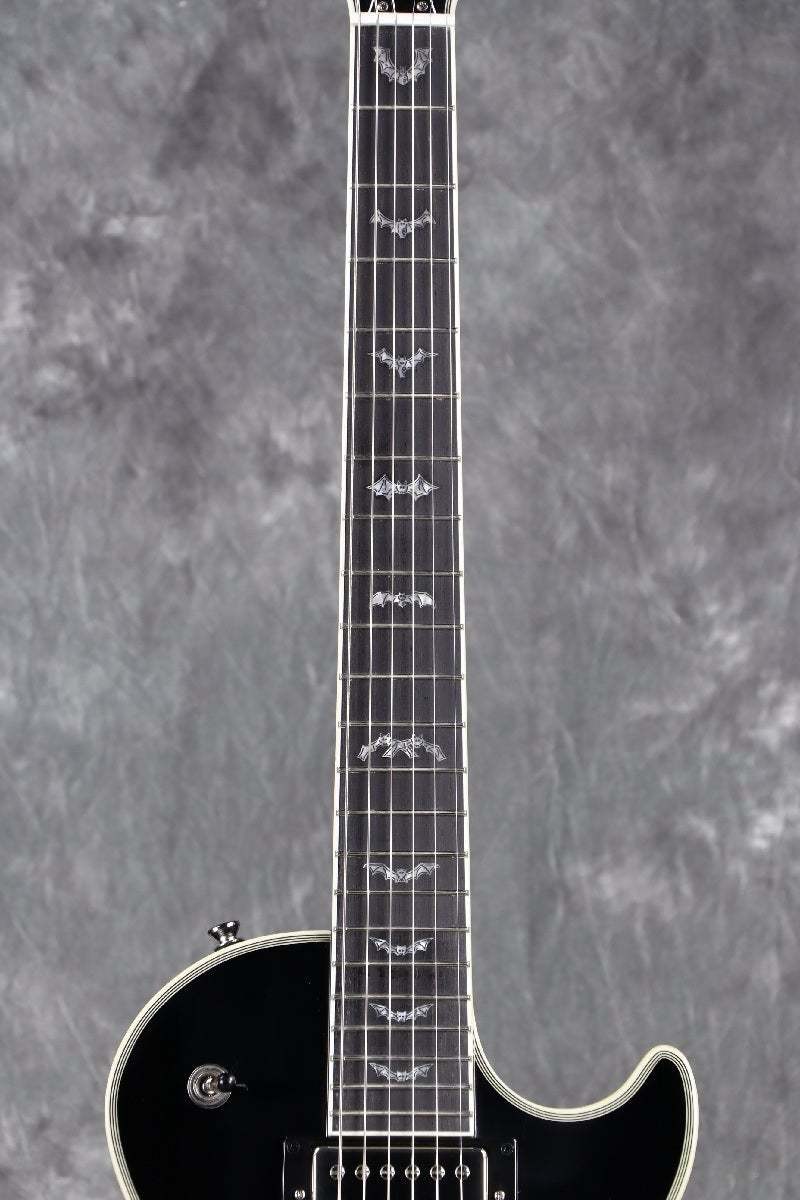 Epiphone Inspired by Gibson Bats in Flight Les Paul Custom Quilt Dark Purple Bur
