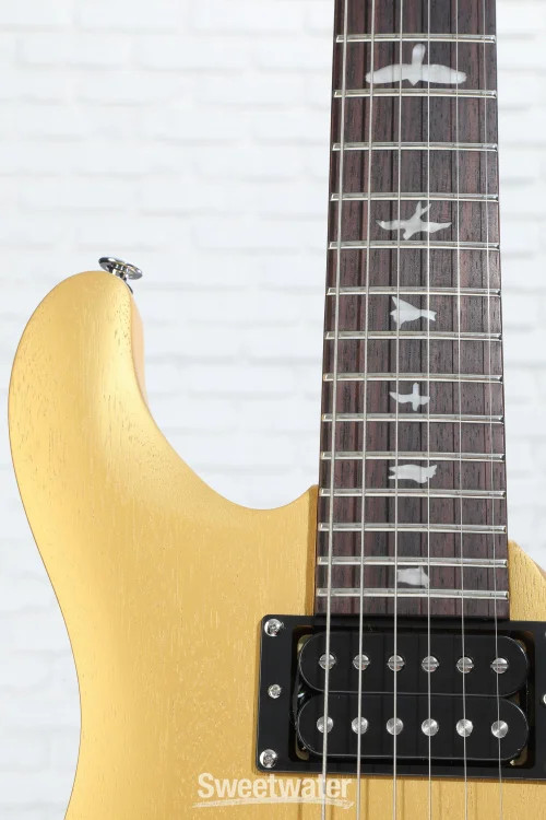 PRS SE CE 24 Standard Satin Electric Guitar – Metallic Gold Satin