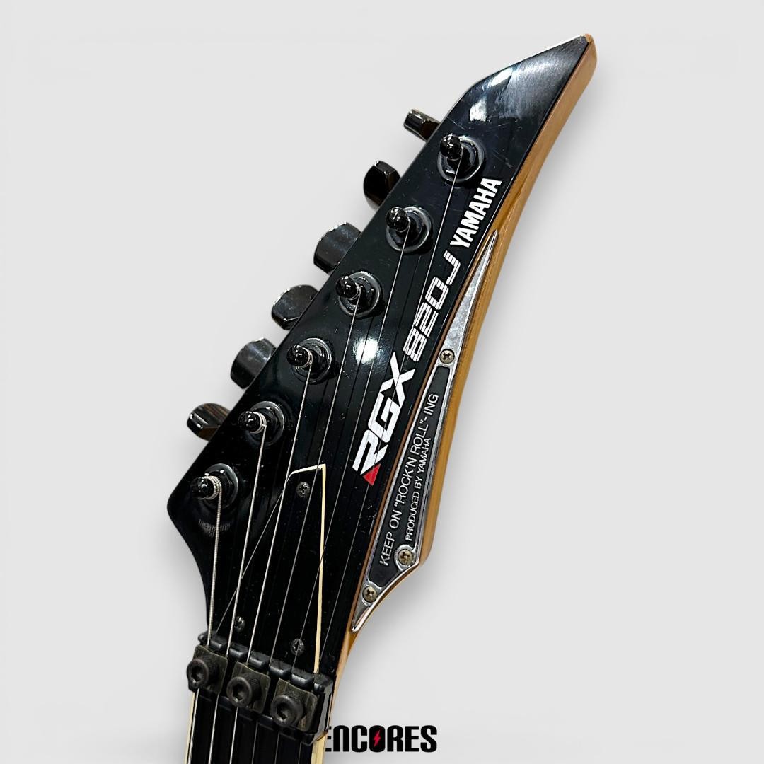 Electric Guitar Yamaha RGX820J 1980s Black Active Pickups Japan