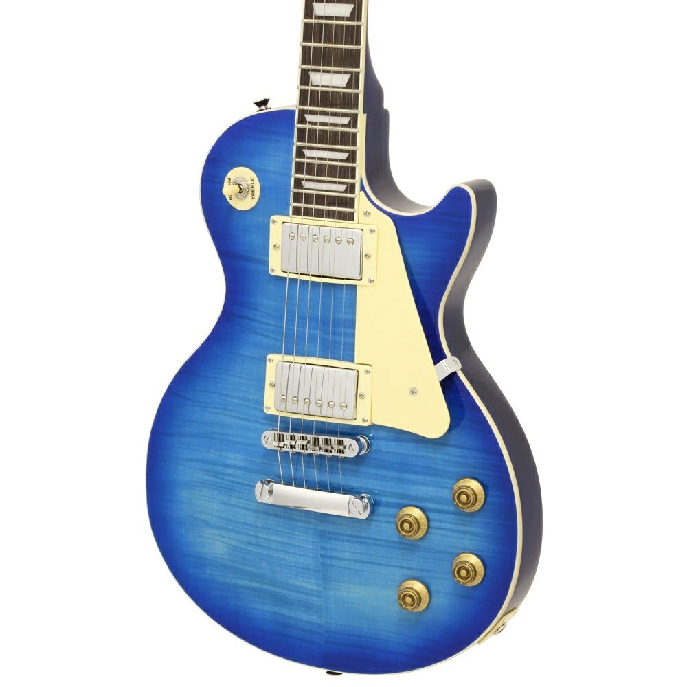 NEW Blitz by Aria BLP-450 Electric Guitar See-through Blue