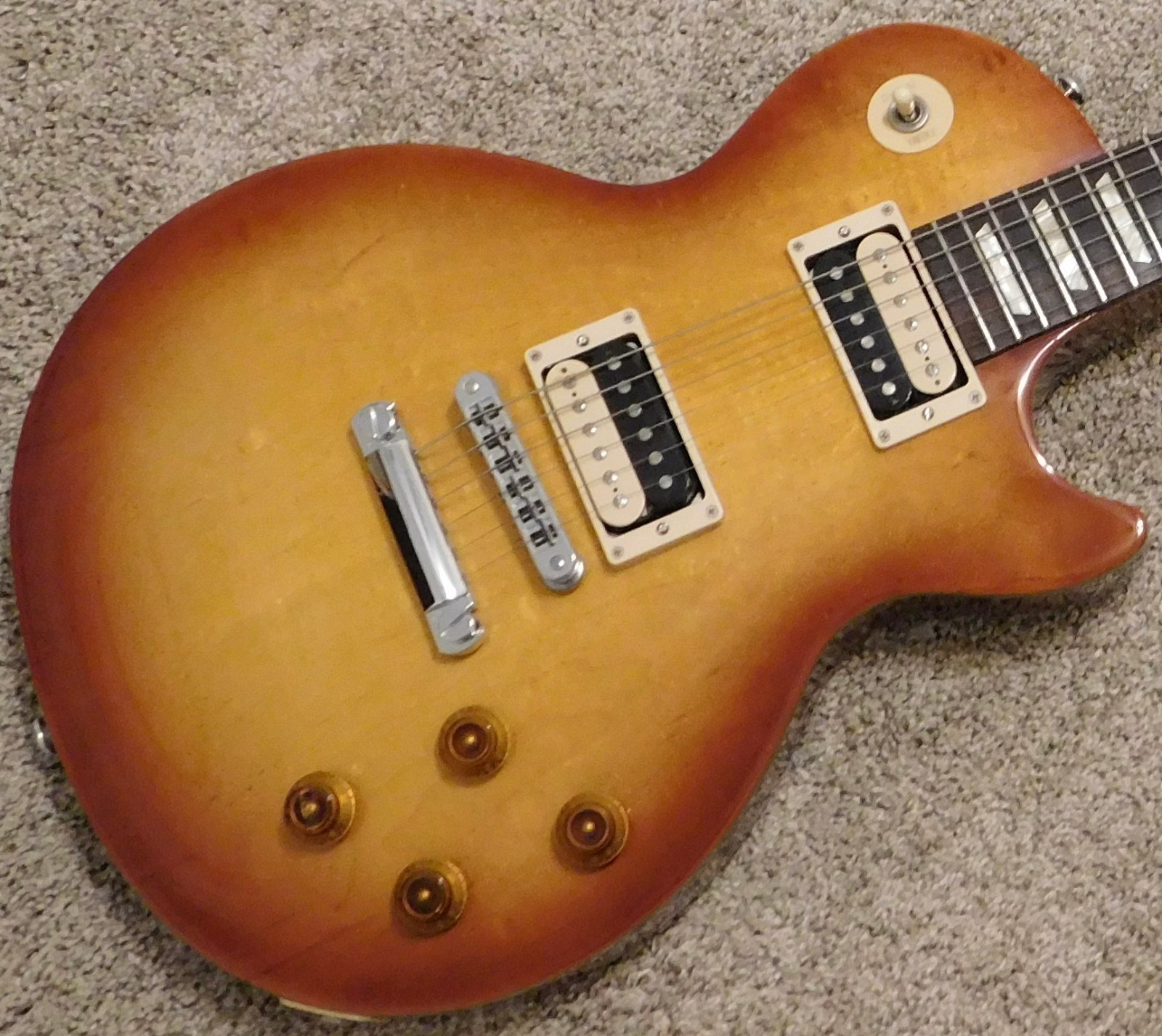 Gibson Les Paul Studio Deluxe III Electric Guitar 2015 Honey Burst