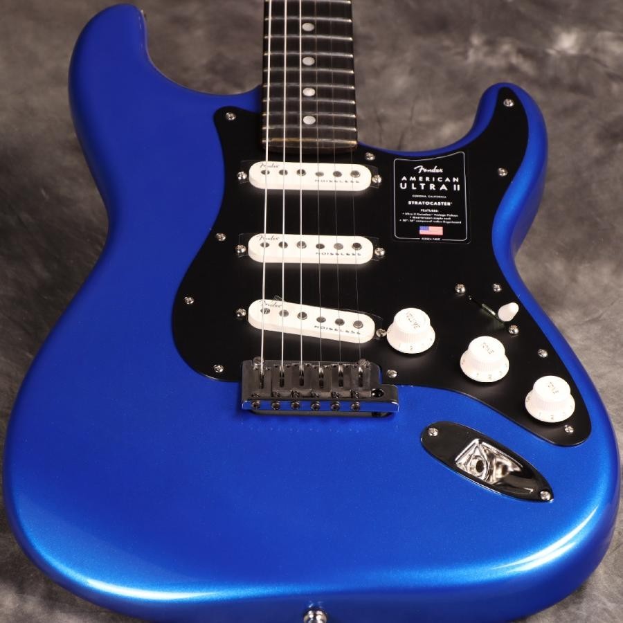 Fender / American Ultra II Stratocaster Ebony Fingerboard Noble Blue