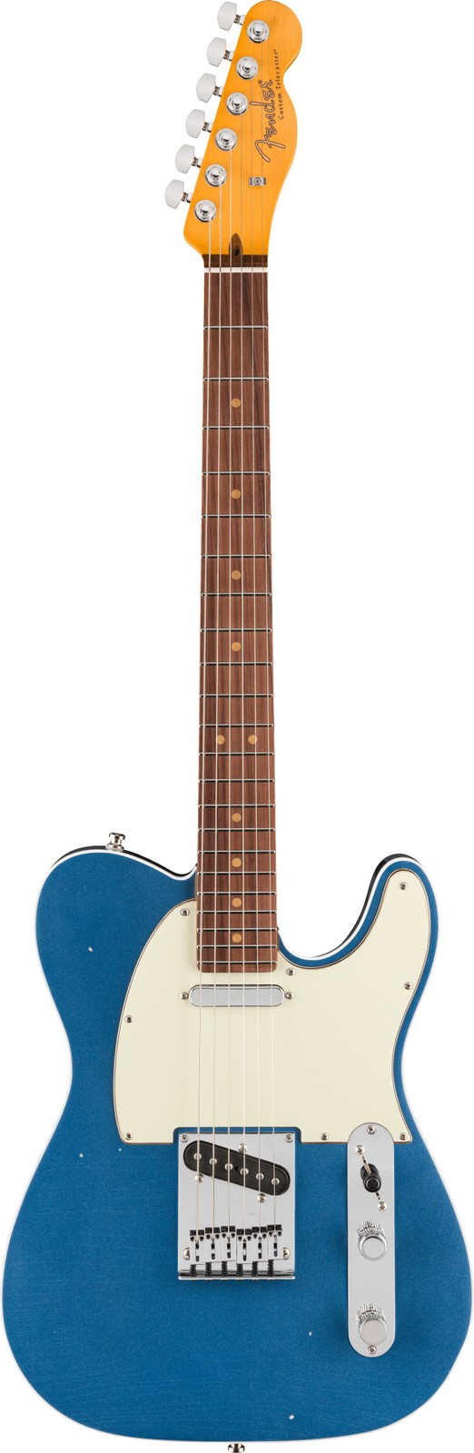 Fender American Ultra Luxe Vintage ’60s Tele Custom, Rosewood, Lake Placid Blue