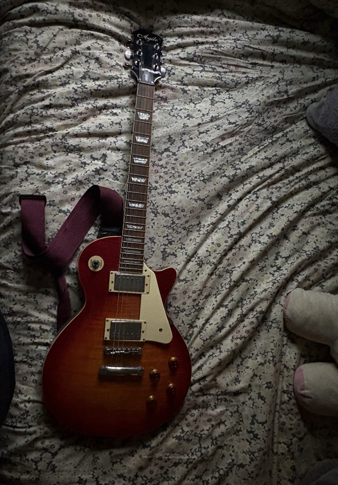 Les Paul Sunburst Agile Electric Guitar