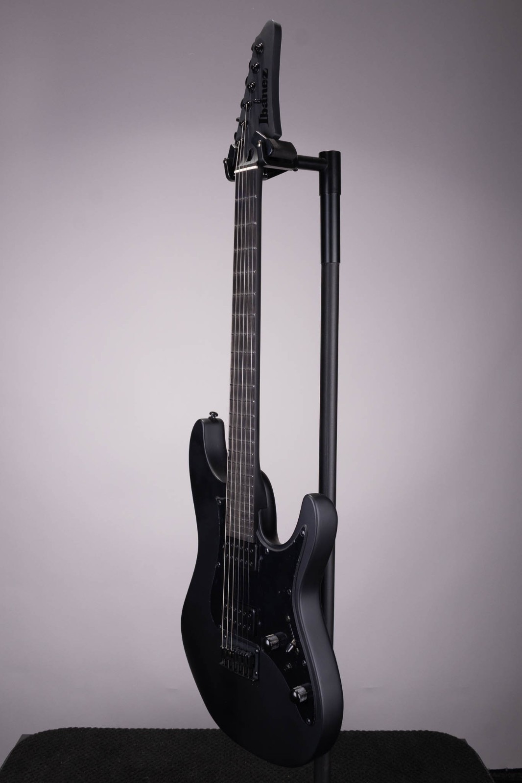 Ibanez AZ41B1 Iron Label Electric Guitar Black Flat w/ DiMarzio Pickups