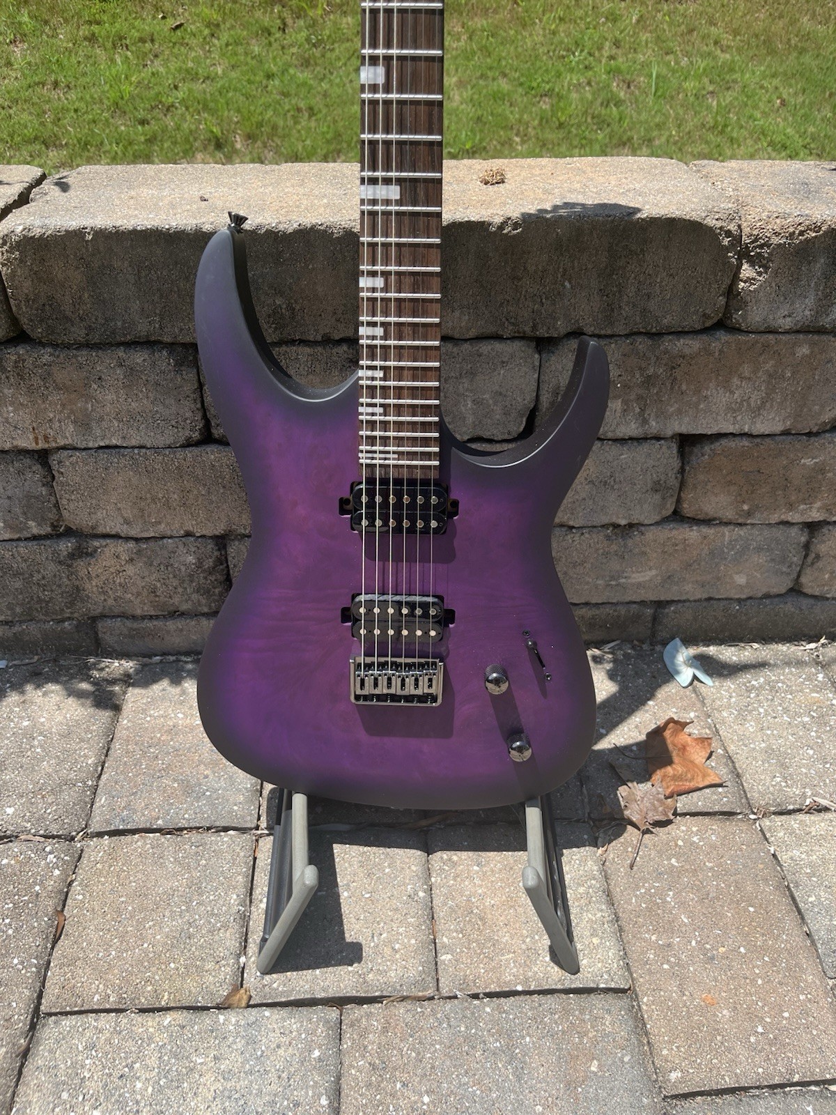 Leo Jaymz Tornado Purple Electric Guitar
