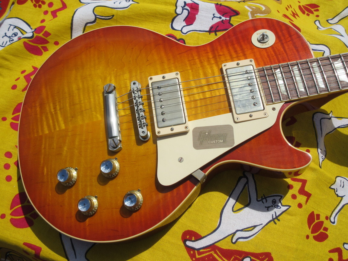 Gibson Custom Shop 1960 Les Paul Standard Vos Washed Cherry Sunburst