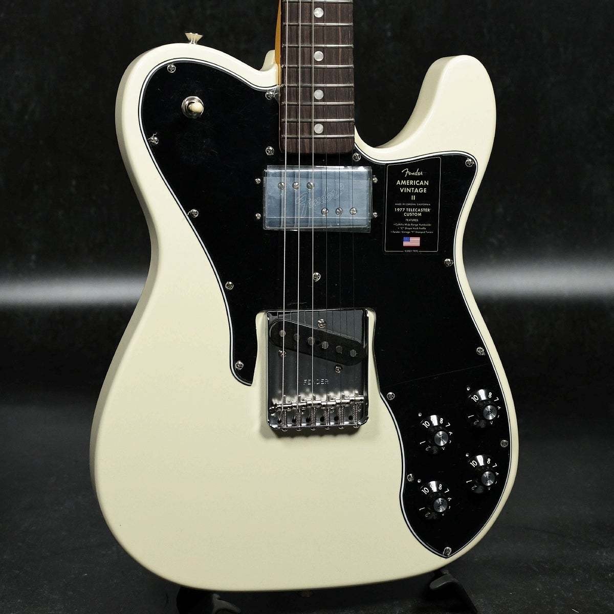 Fender American Vintage II 1977 Telecaster Custom Olympic White