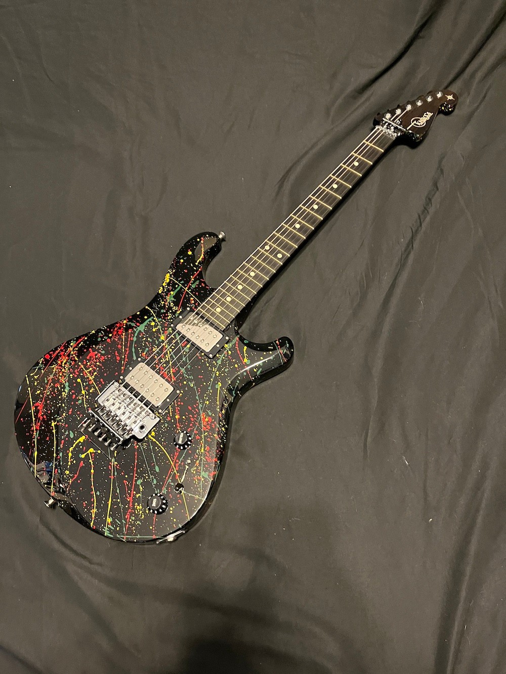 2023 Knaggs Severn XF Trembuck Black Splatter Guitar W/OHSC-MINT!