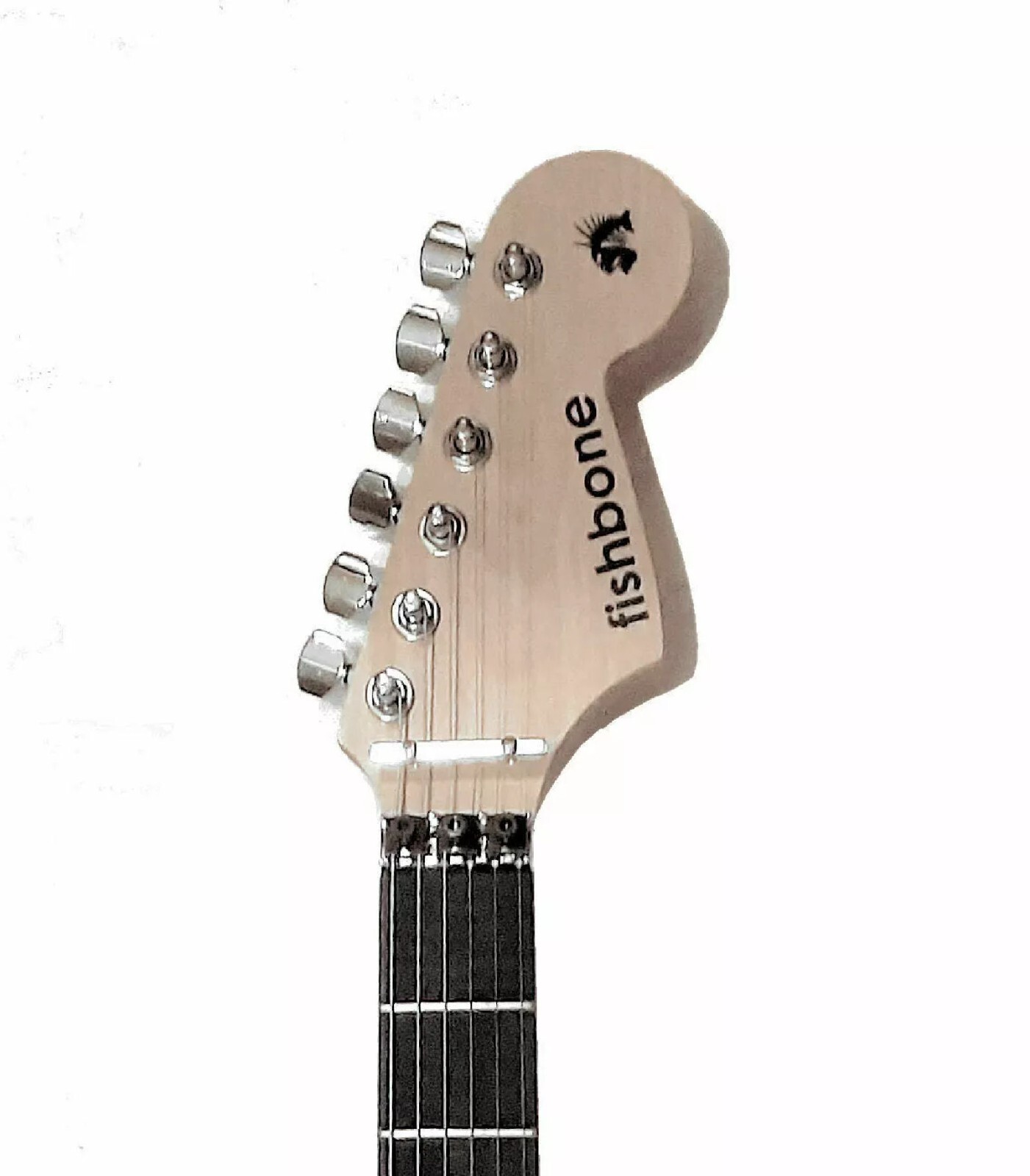 Fishbone Natural Super Player ST Full Size Guitar with Floyd