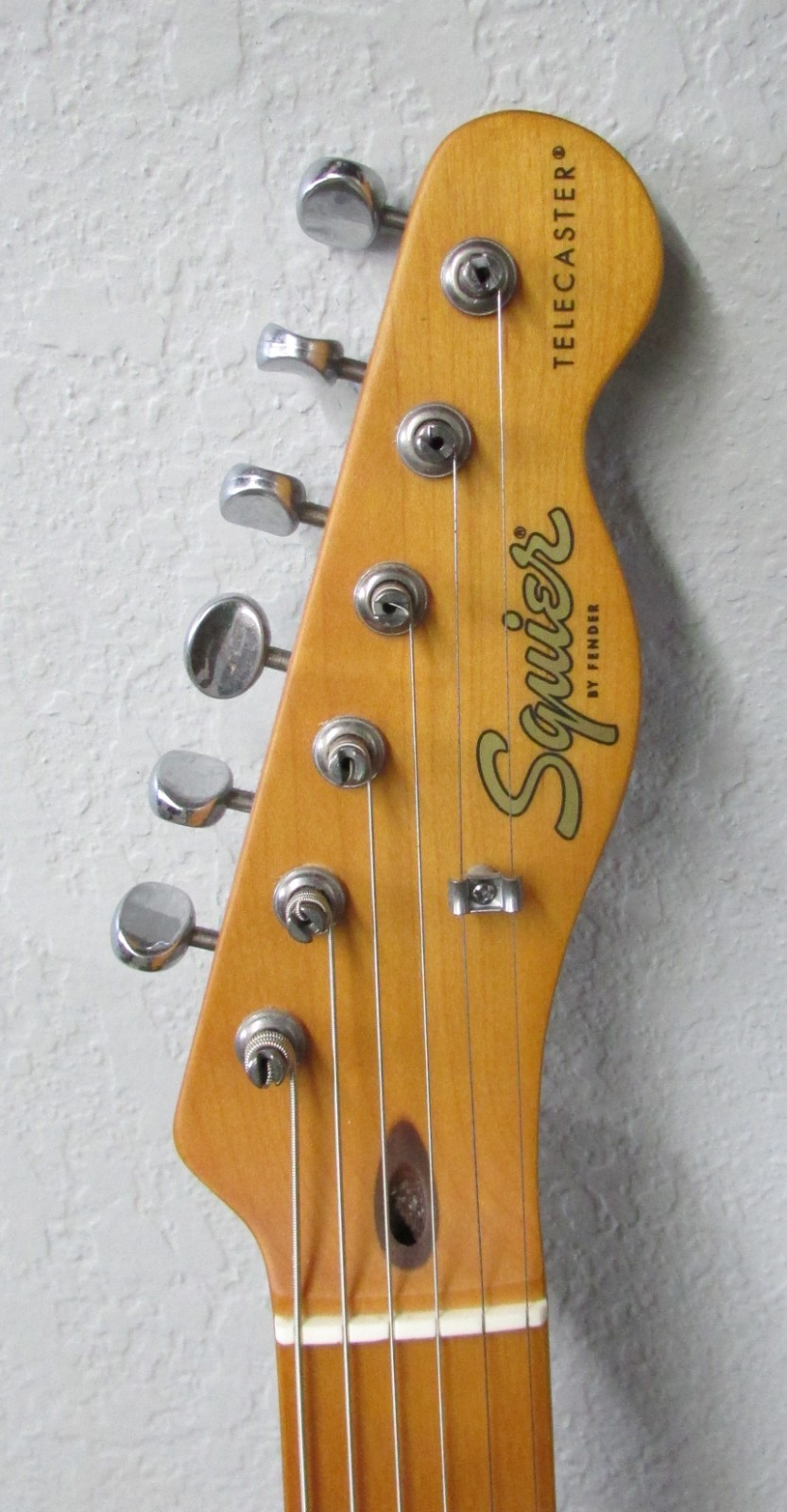 Fender Telecaster Vintera 50s Black & Wood 6 String Electric Guitar
