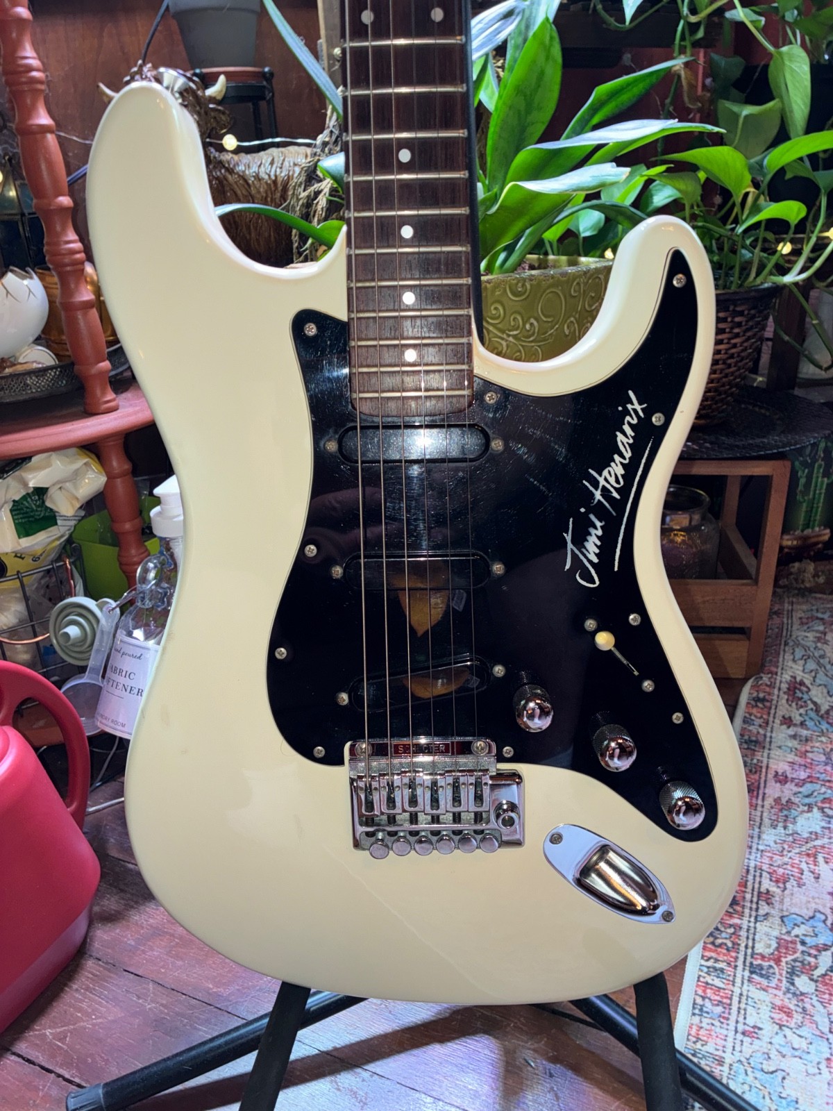 1985 Schecter Jimi Hendrix Strat RARE! W/HSC USA