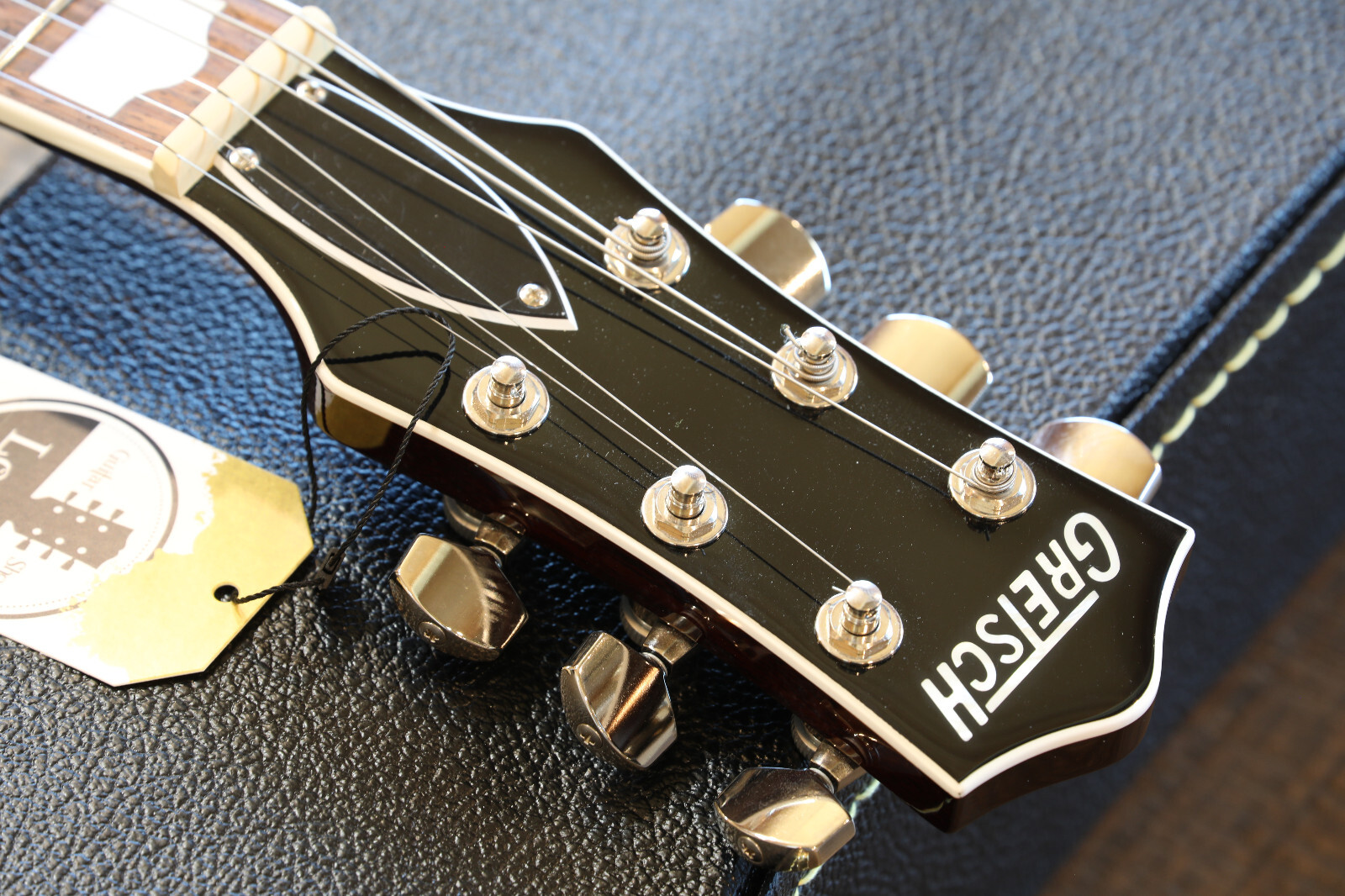 Gretsch G6128TDS-PE-BLK Player’s Edition Jet DS Black w/ Bigsby + COA OHSC