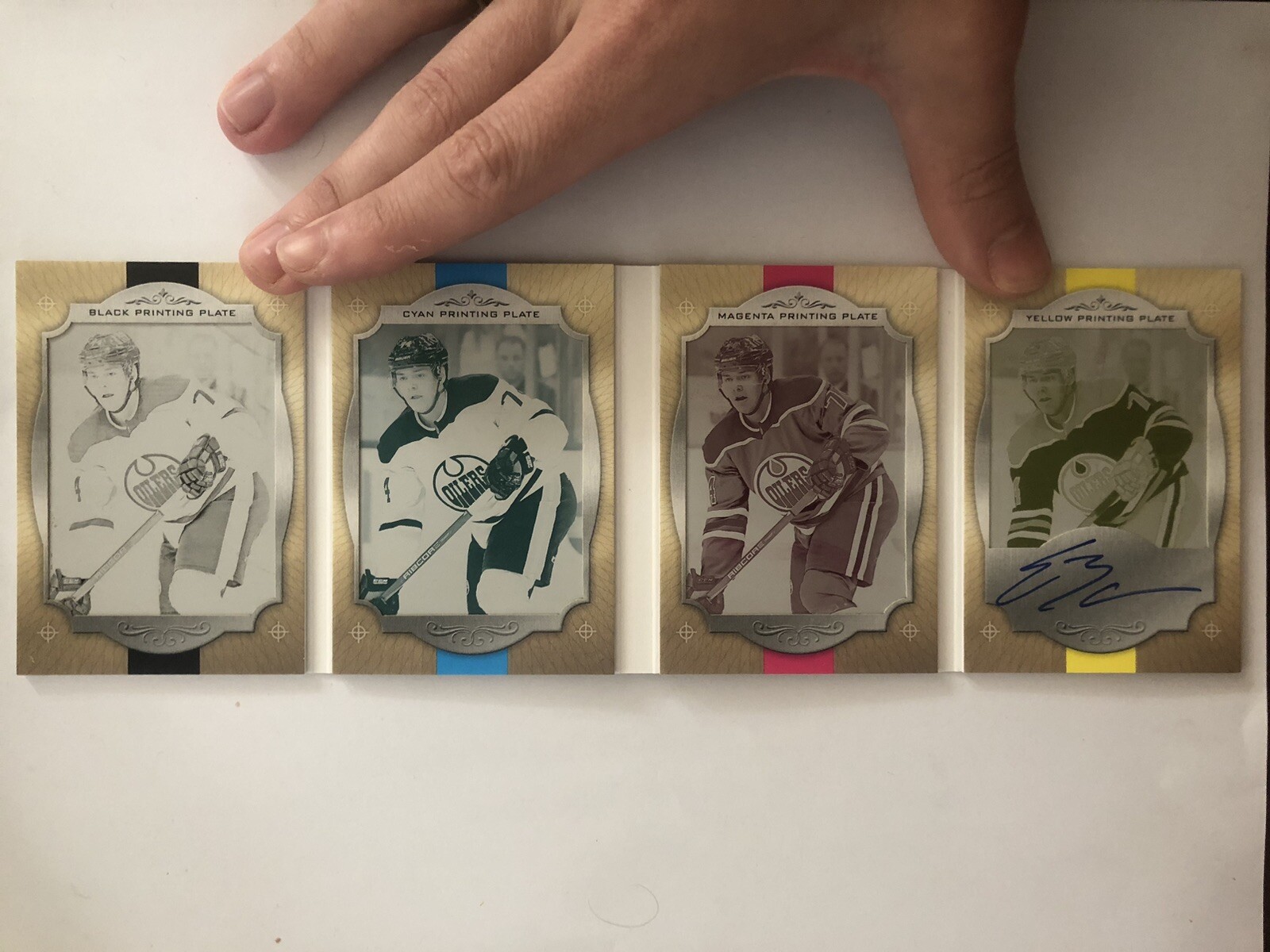 18-19 The Cup – Ethan Bear Young Guns Printing Plate Booklet Auto 1/1