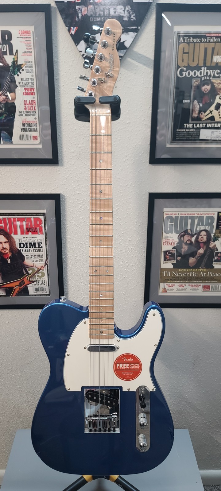 Partscaster Telecaster Maple Neck And Fretboard With Fender Gig Bag Included!