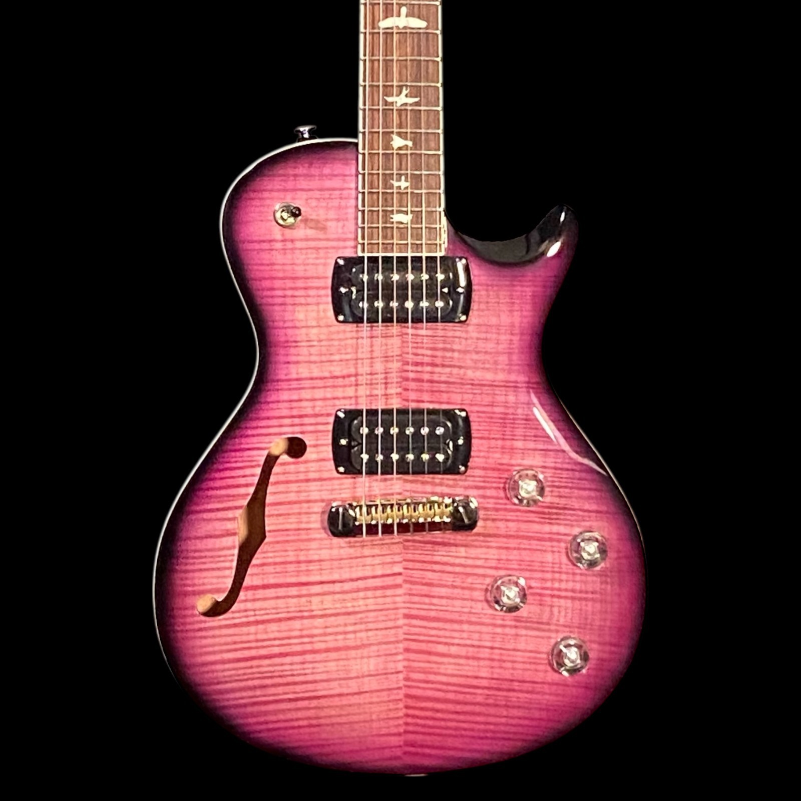 PRS SE Zach Myers 594 Semi-hollow Electric Guitar – Elderberry Burst