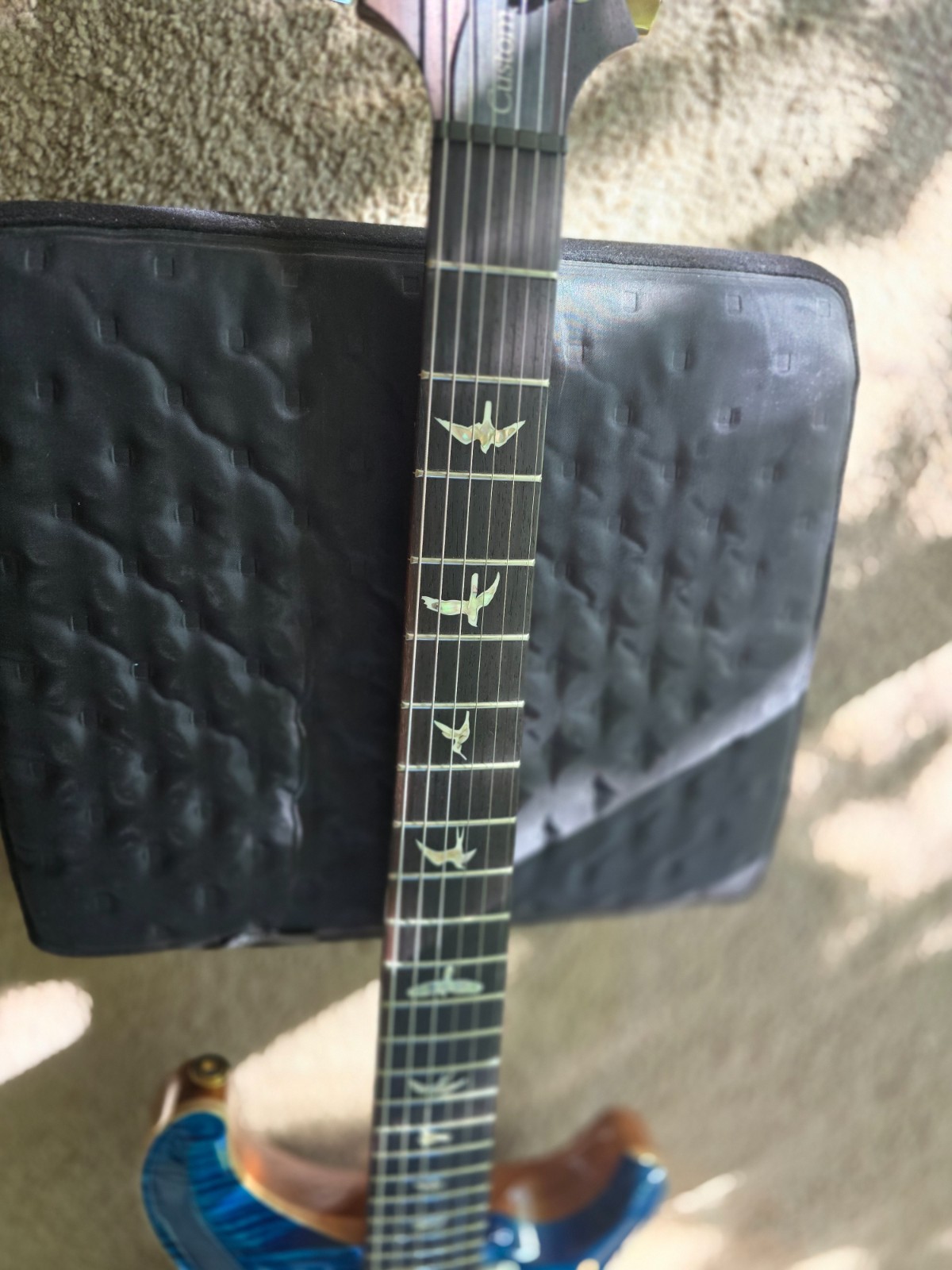 2020 Paul Reed Smith Custom 24-08 10-Top – Excellent – Ocean Blue, Pattern Thin