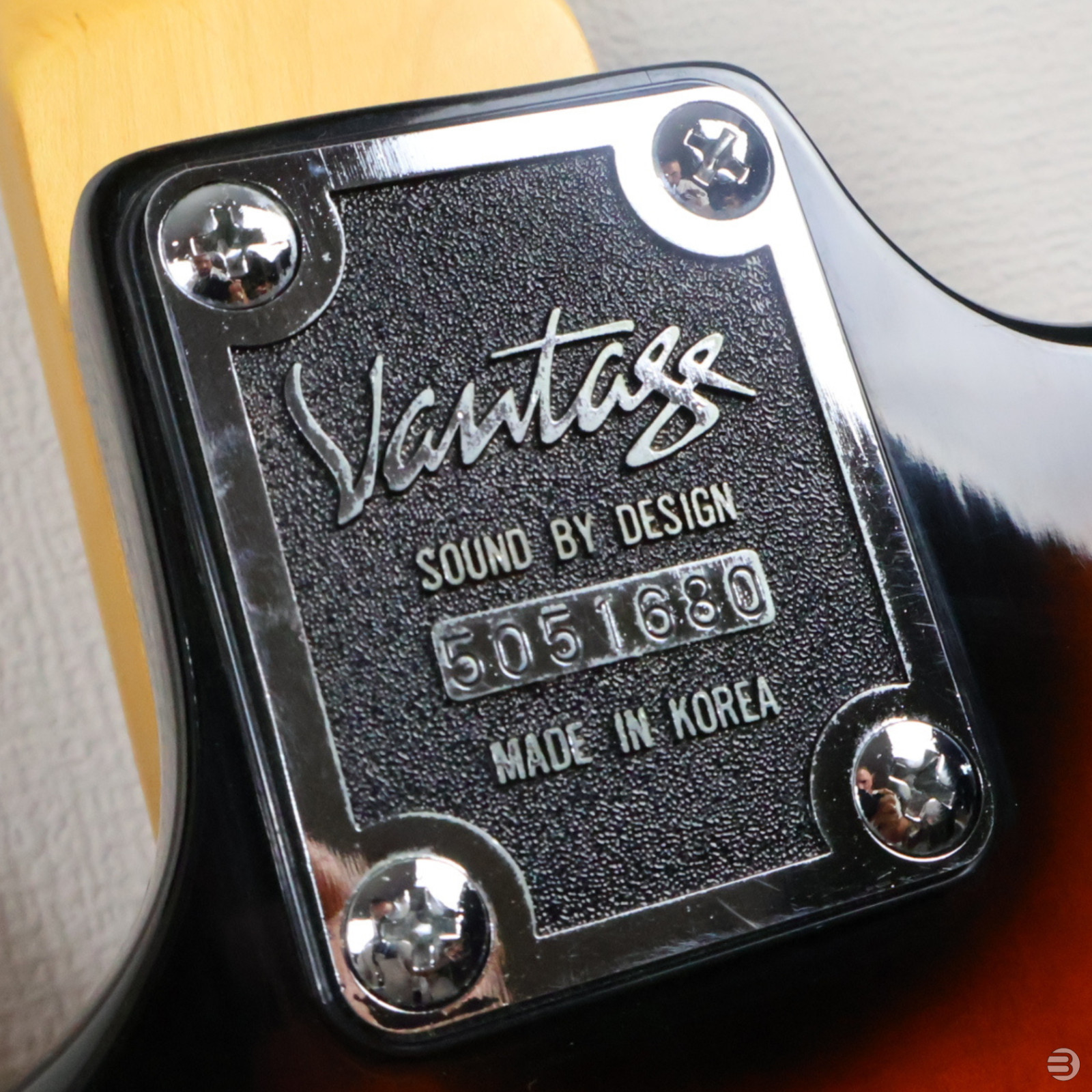 Vantage 113T Electric Guitar – Made in Korea c. 1985 – Sunburst