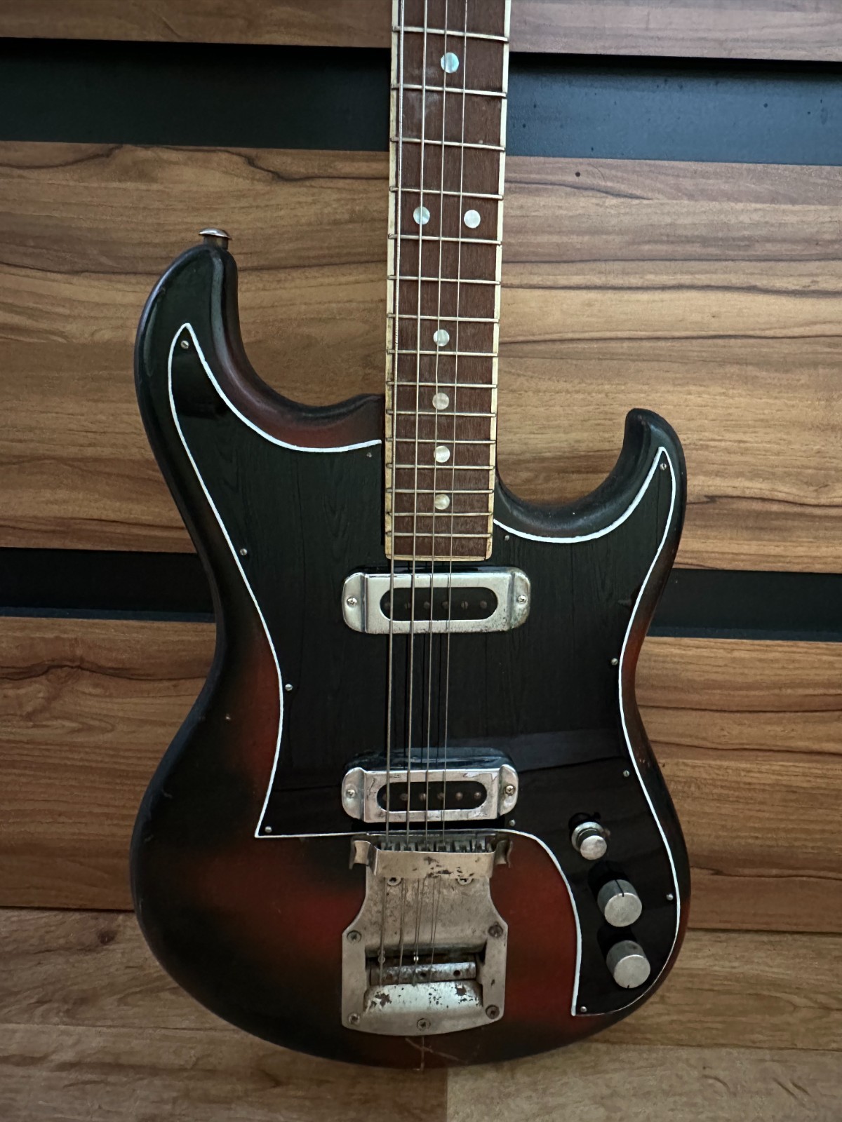 Musima Elgita Electric Guitar 6 String Made in Germany Muzima Vintage Rare