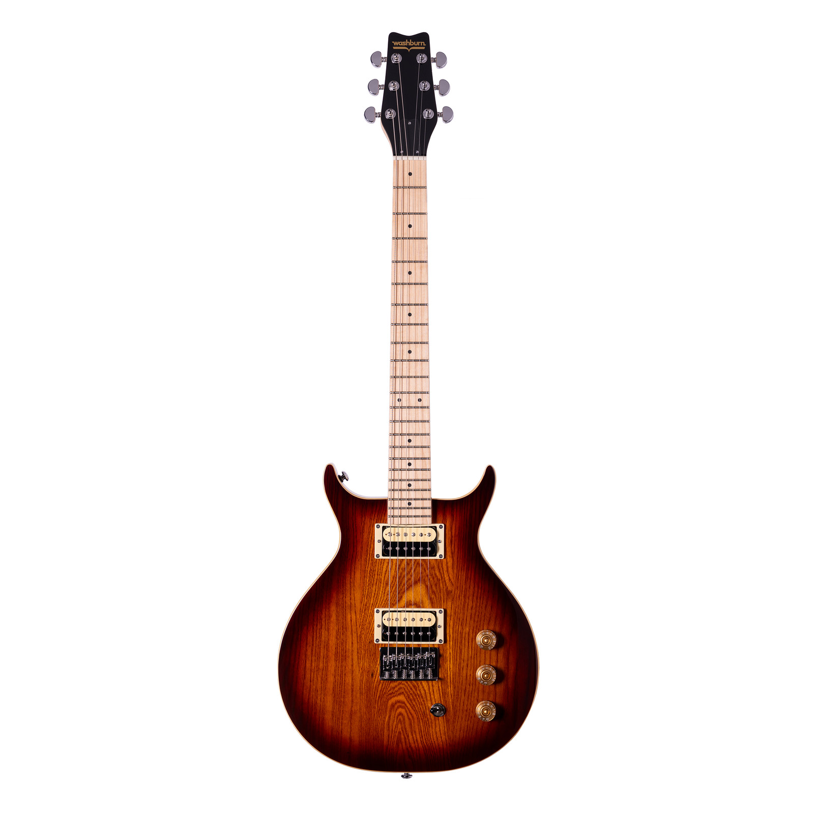 Washburn Raven Electric Guitar – Tobacco Sunburst – Open Box