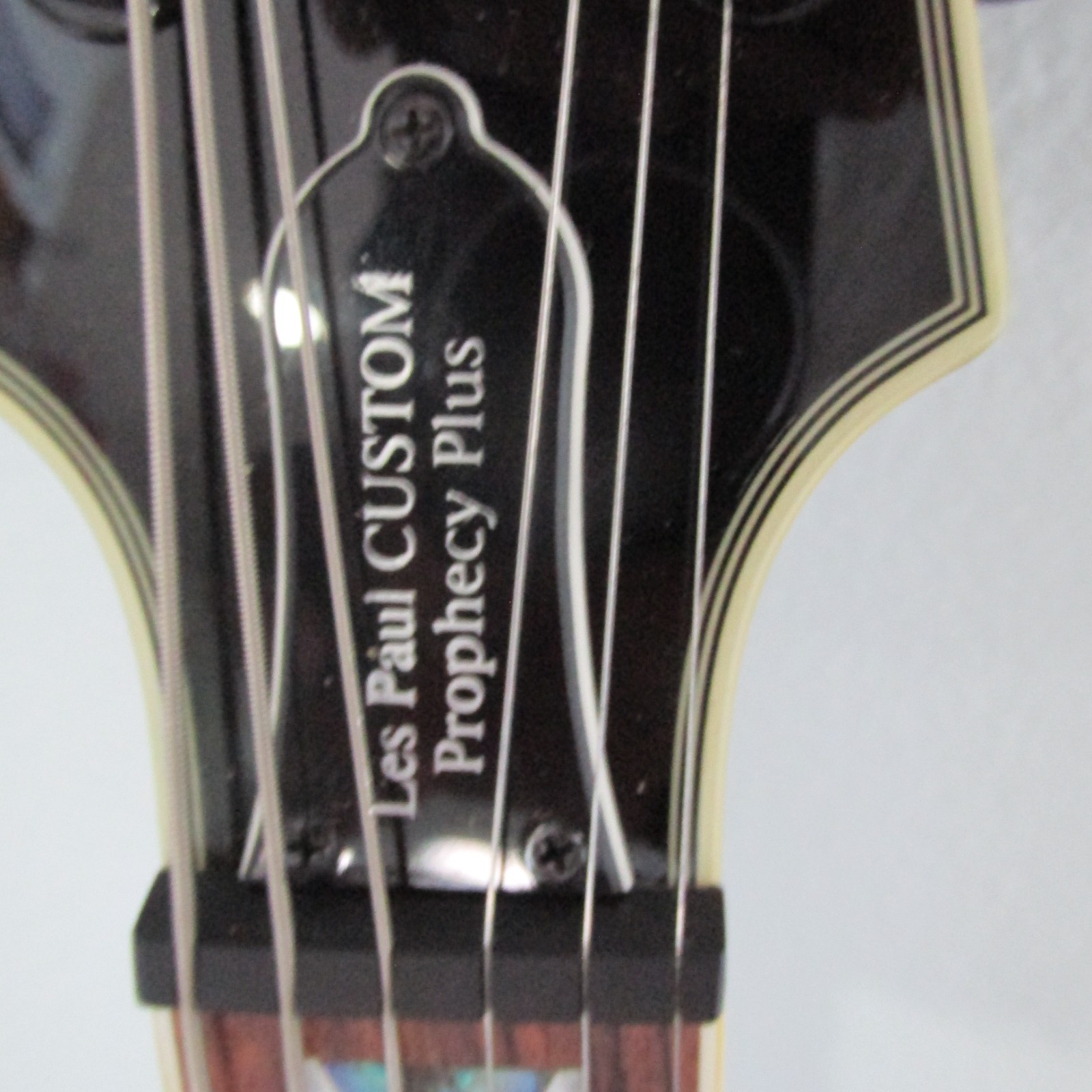 Les Paul Custom Prophecy Plus Epiphone Shop Original Case Black/Green