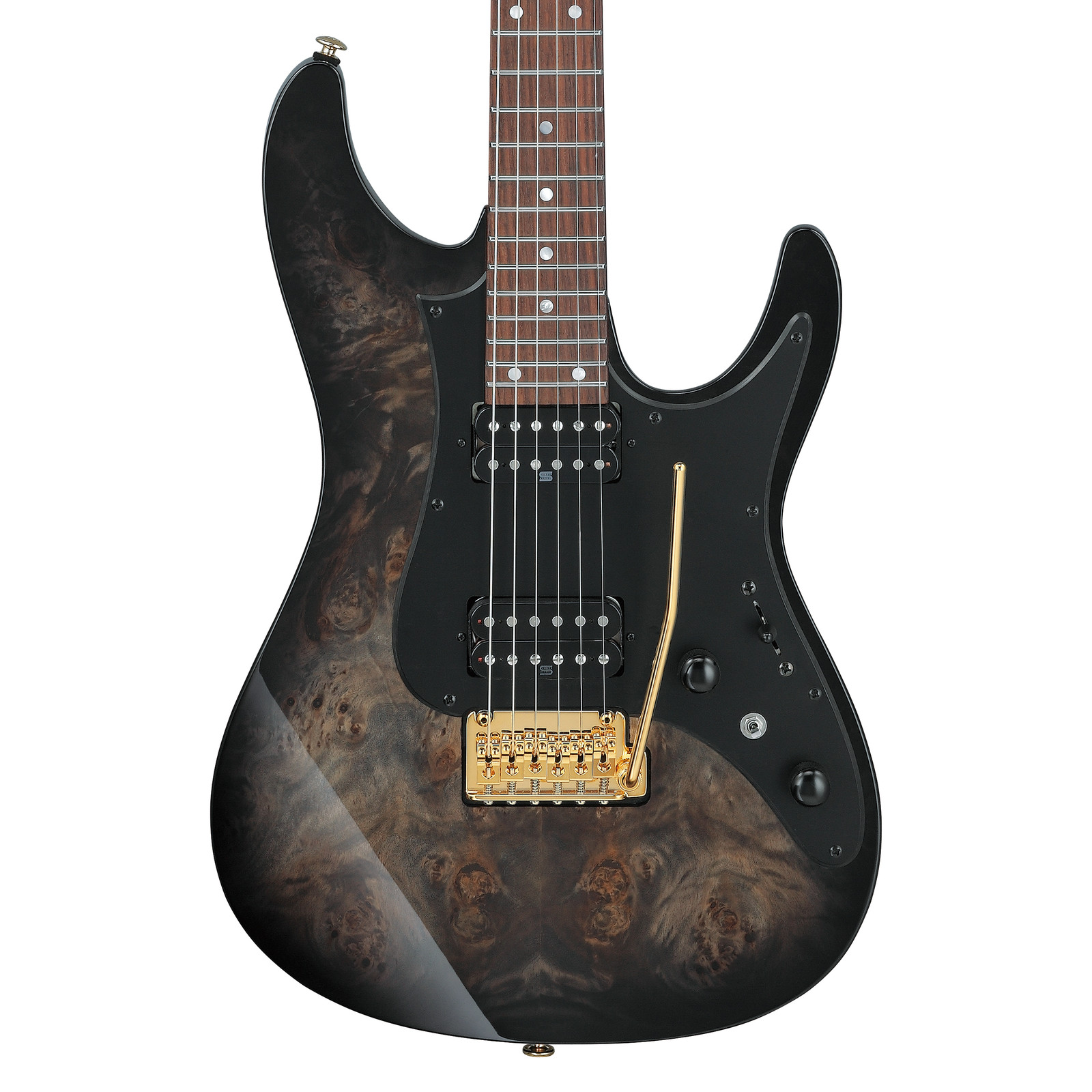Used Ibanez AZ41P1PB AZ Premium Electric Guitar w/ Bag – Transparent Gray Burst