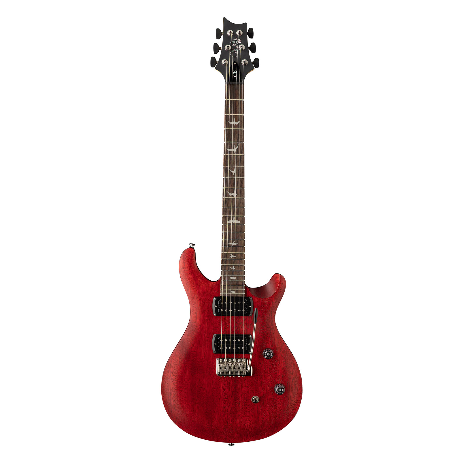 PRS SE CE24 Standard Satin Electric Guitar – Vintage Cherry – Open Box