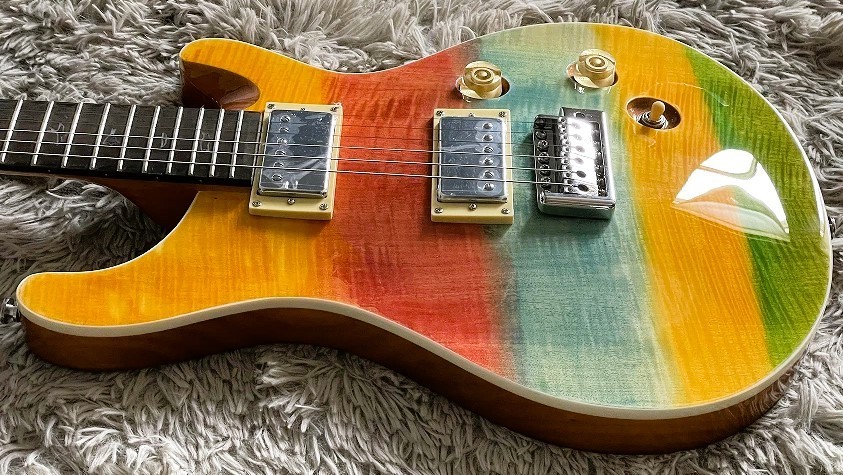 PRS Paul Reed Smith Custom 24 COPY guitar Gibson Pickups Coil split w Gig Bag
