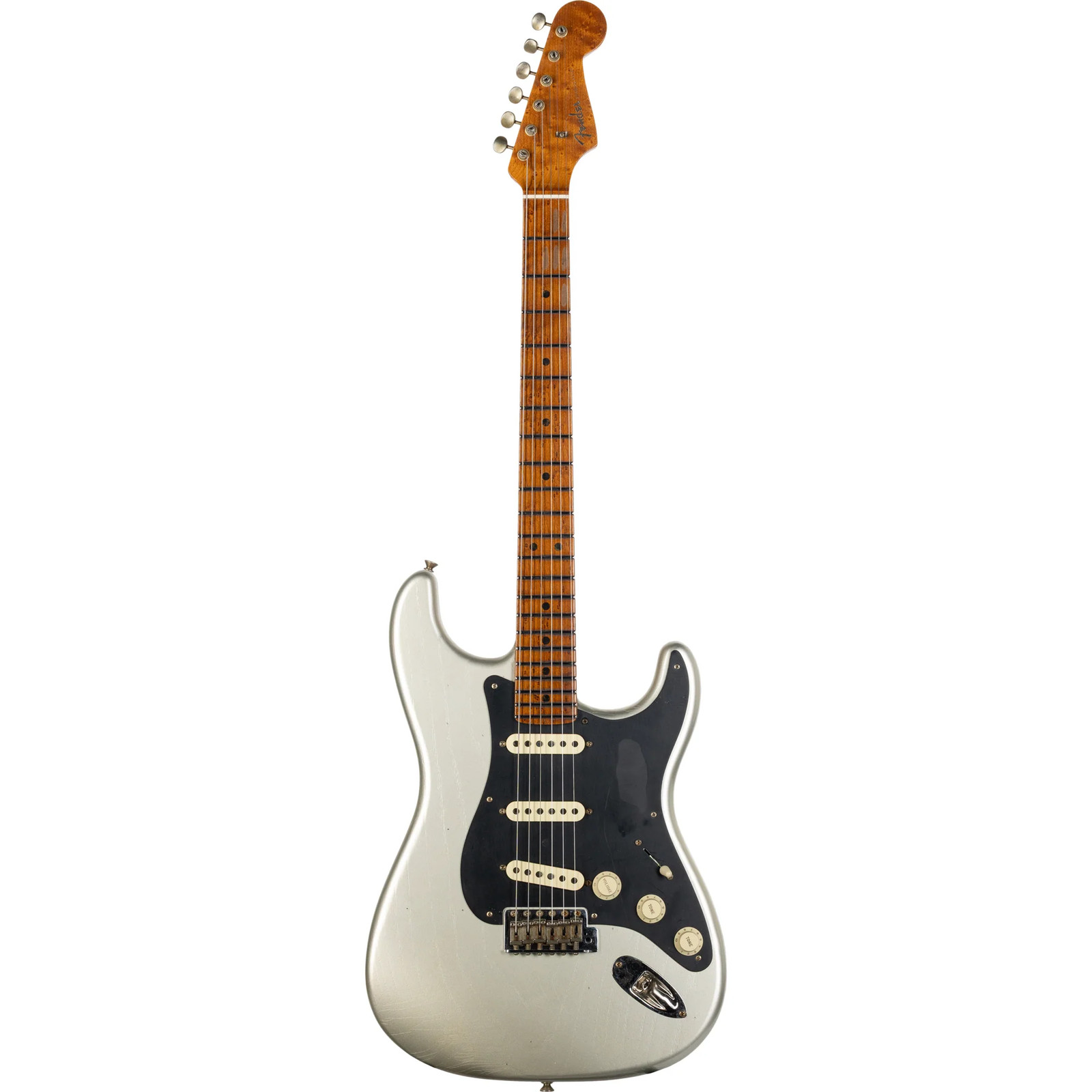 Fender Custom Shop American Custom Strat Journeyman Relic – Aged Inca Silver