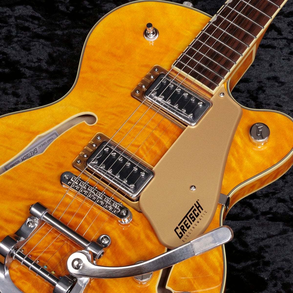 Gretsch G5655T-QM Electromatic Center Block Jr. Single-Cut Quilted Maple w Bigsb