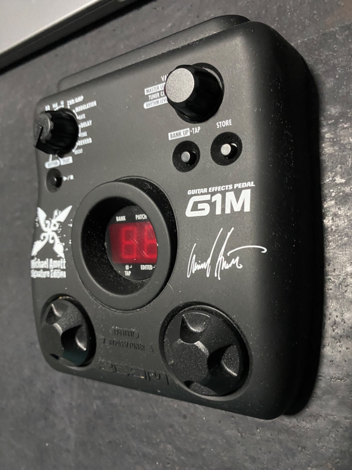 Zoom G1M Michael Amott Signature Guitar Multi-Effects Pedal Arch Enemy