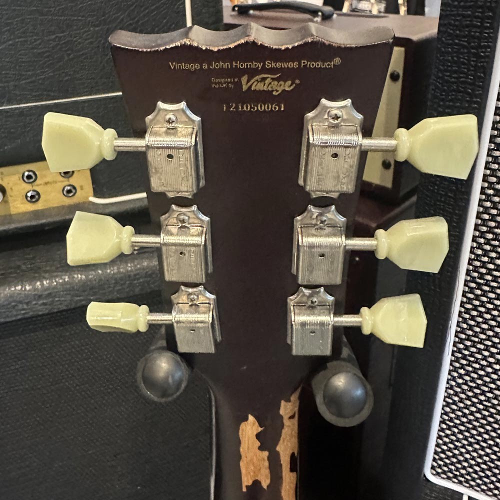 Vintage Guitars Icon Series V100 Distressed Electric Guitar (Pre-Owned)