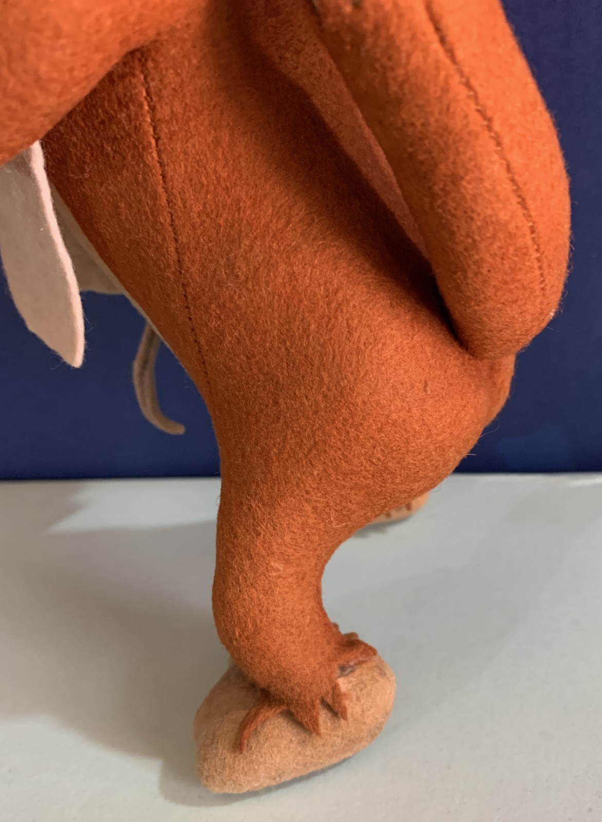 VINTAGE TOY DOLL FELT TOM &JERRY tuffy SANDWICH HANNA BARBERA LARS ITALY 1960s