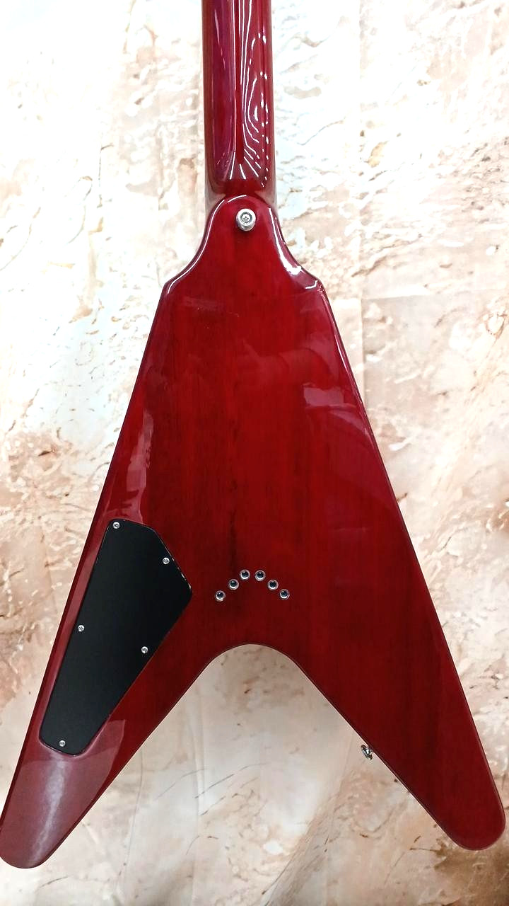 Dean 35th Anniversary Limited Flying-V Guitar V-35 Cherry Sunburst w/Hardcase