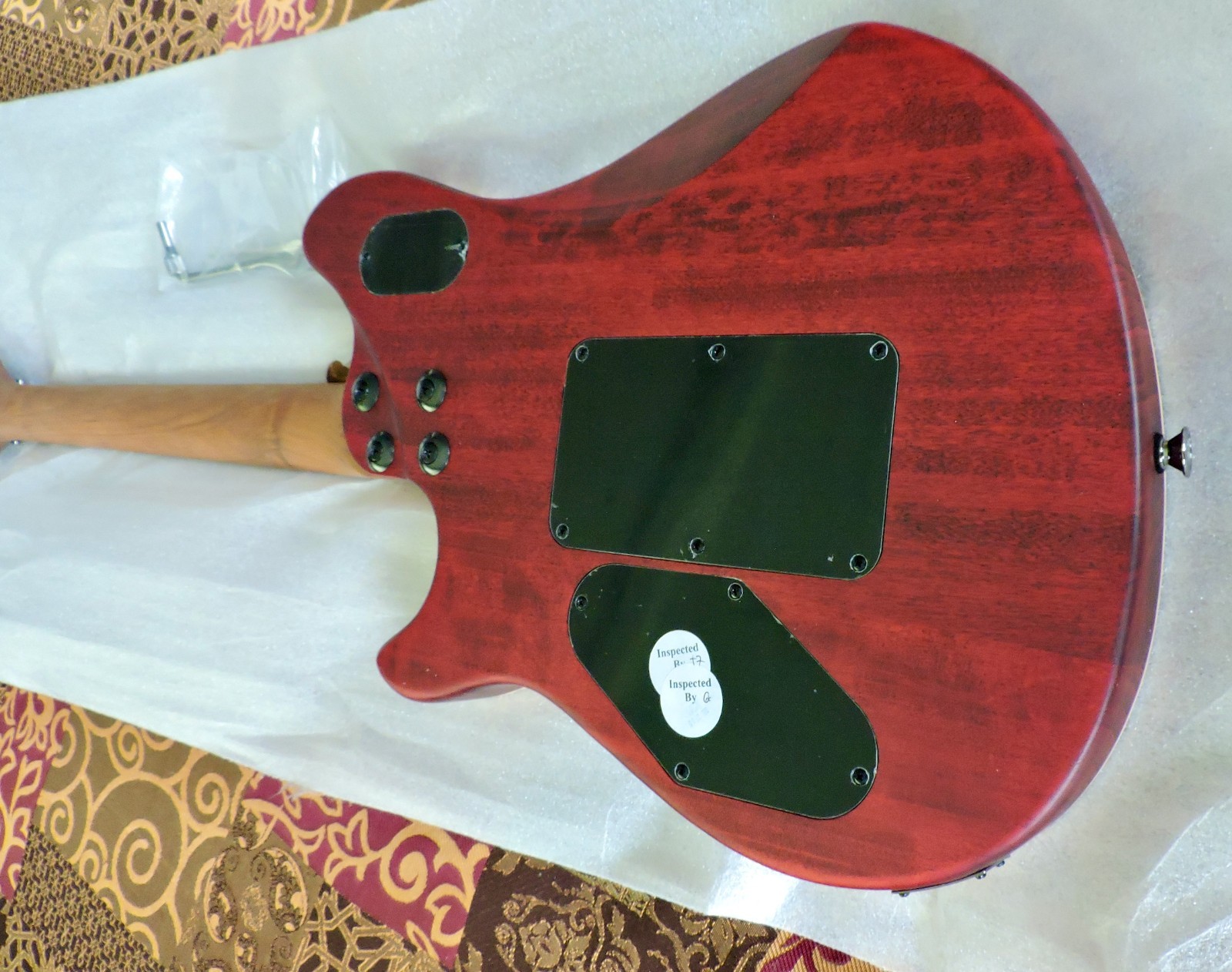 Used EVH Wolfgang WG Standard Exotic Zebrawood Electric Guitar – Natural