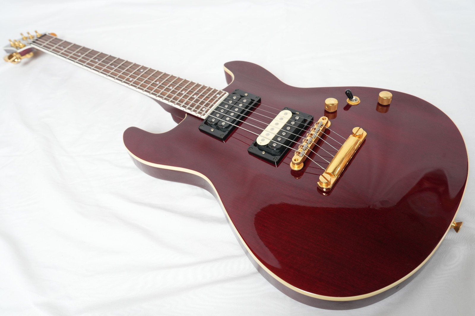 FERNANDES APG-55 Wine Red Good condition