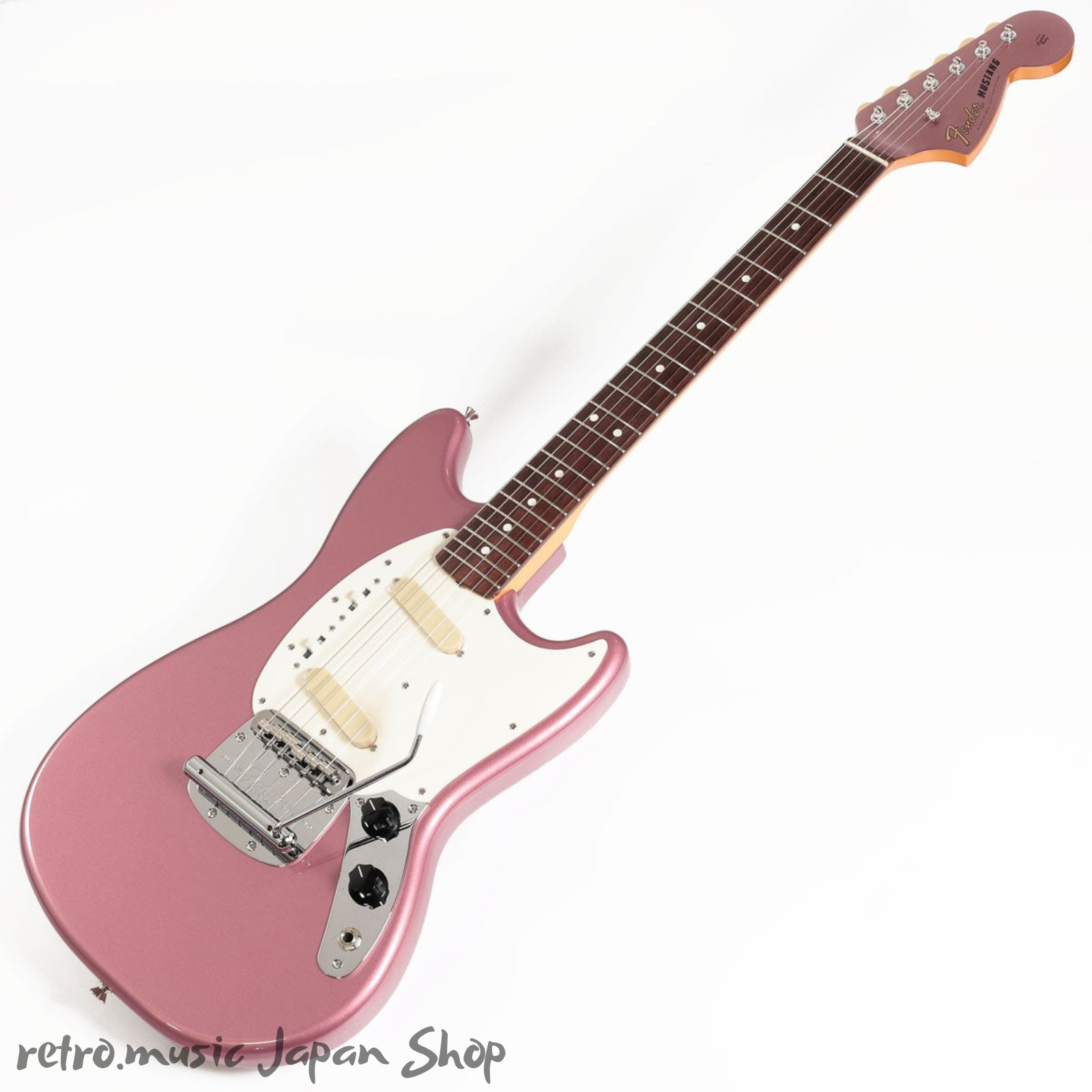 Fender Made In Japan FSR 2026 Traditional II 60s Mustang Burgundy Mist Metallic