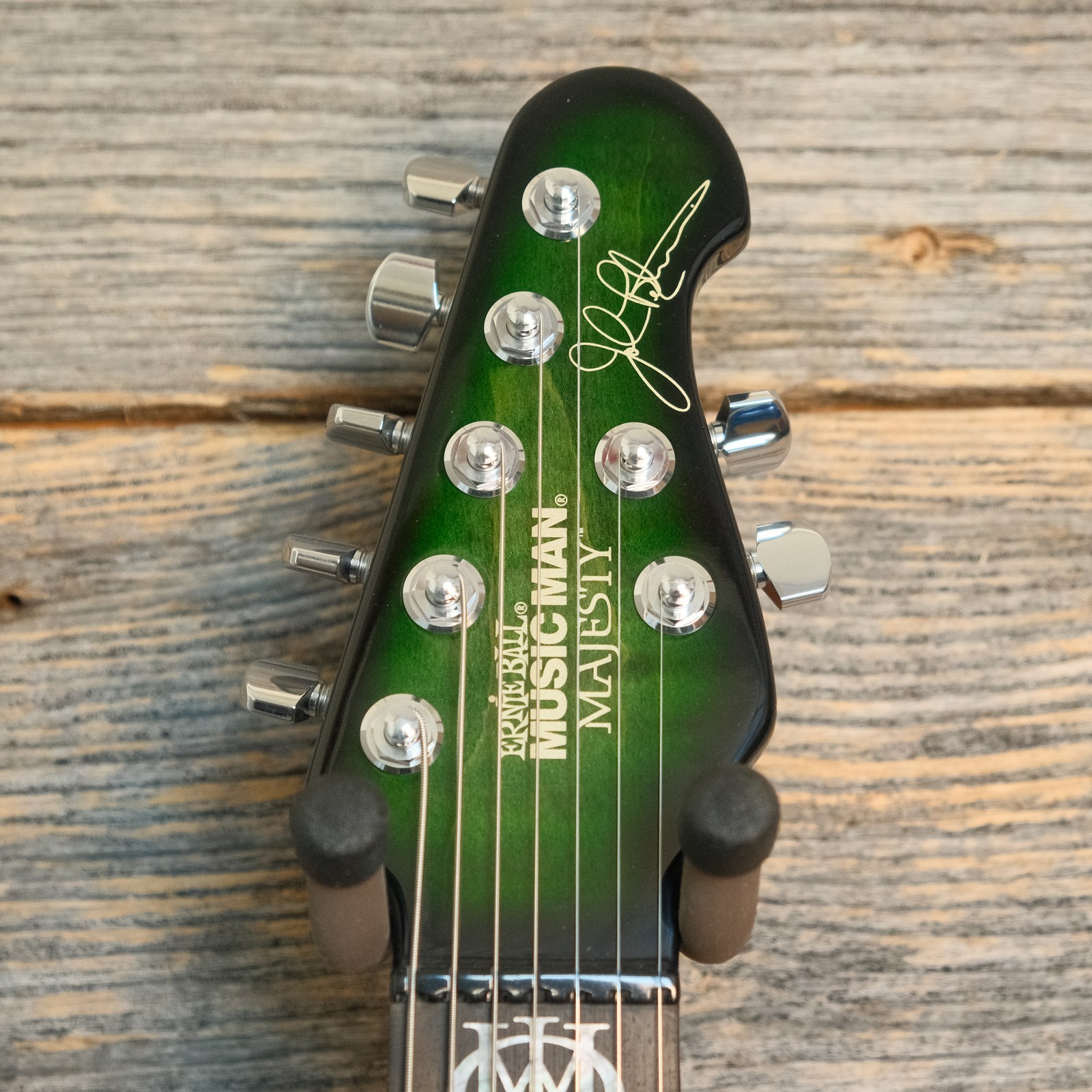 Ernie Ball Music Man BFR Majesty 7 7-String Electric Guitar – Malachite